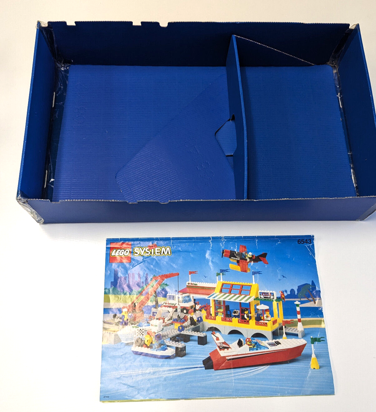 LEGO Town Harbor 6543 Sail N' Fly Marina - Complete w/ Box & Instructions - StudBee