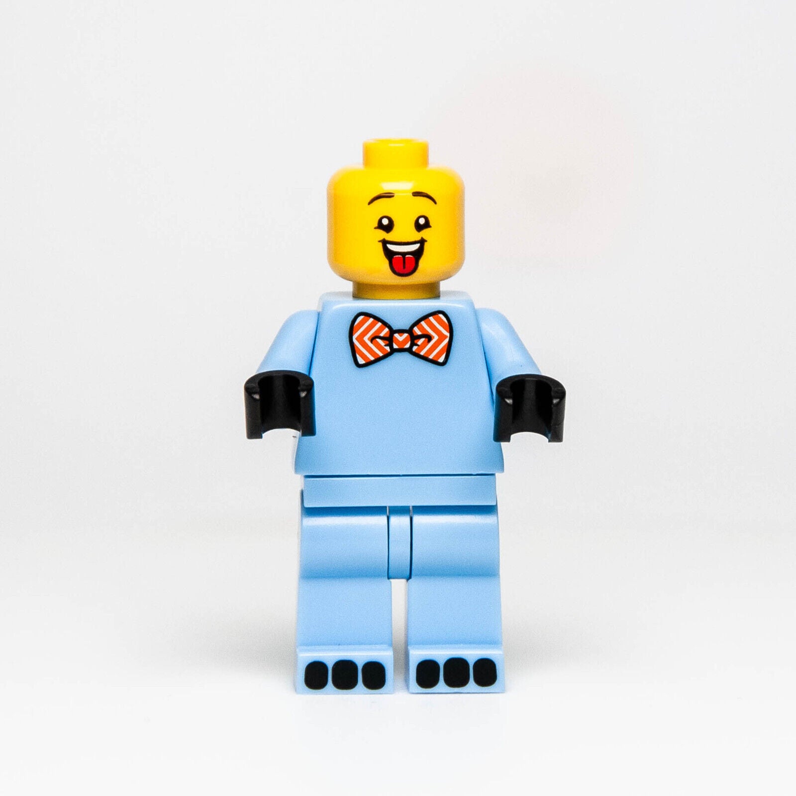 New Lego Store Build-A-Minifig 2021 - Bow Tie Blue Pug Costume Guy BAM (hol245) - StudBee
