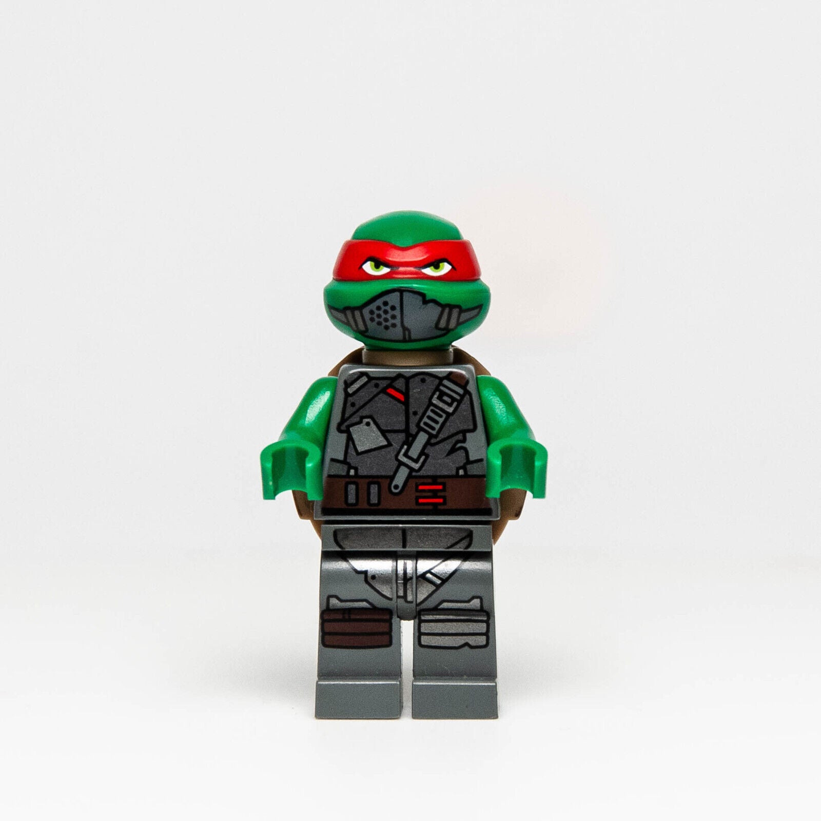 Lego Raphael Keychain LEGO Teenage Mutant Ninja Turtles Minifigure - Raphael Armor (tnt026)