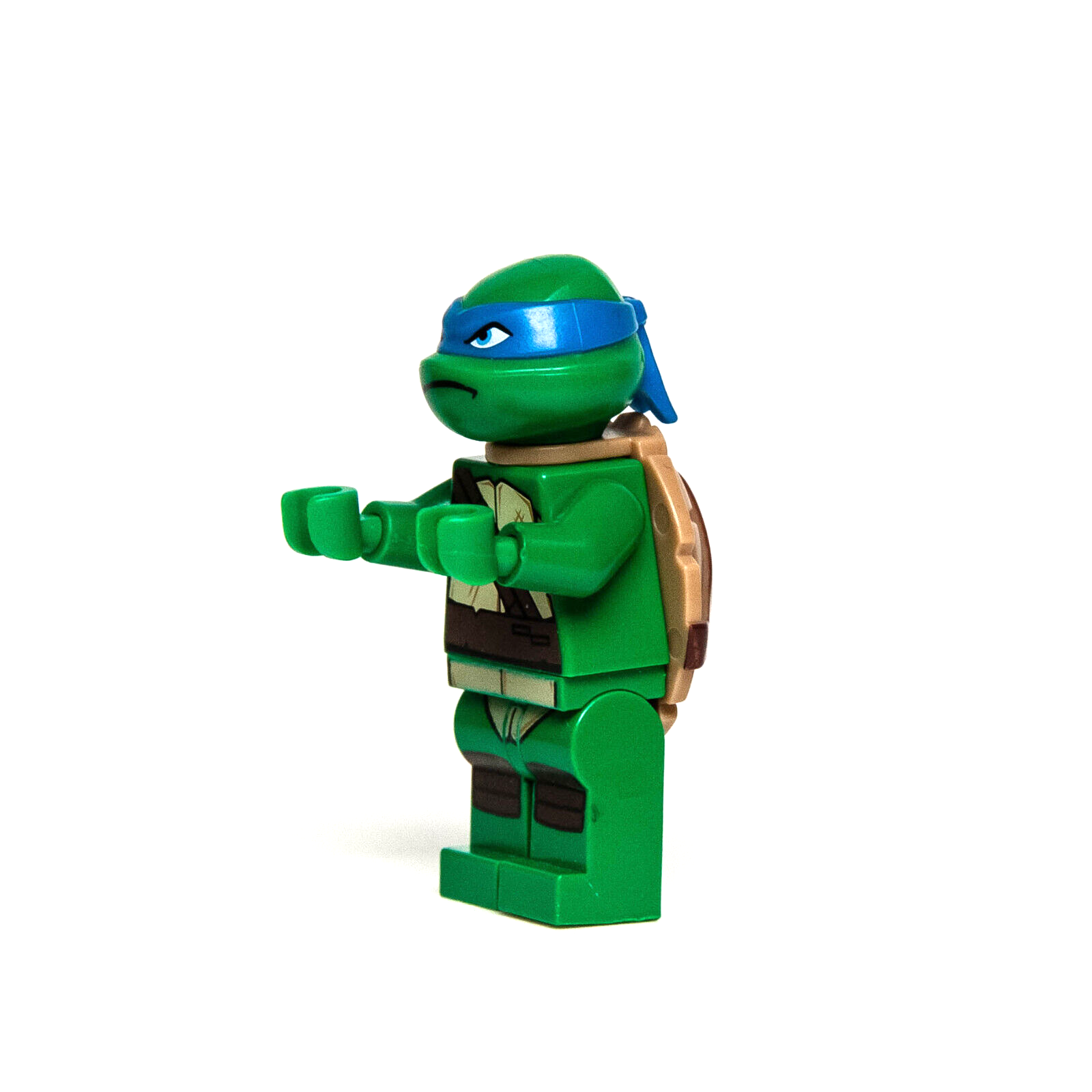 LEGO TMNT Leonardo  - Turtle Lair Attack - 79103 (tnt009) Minifigure Looking Up