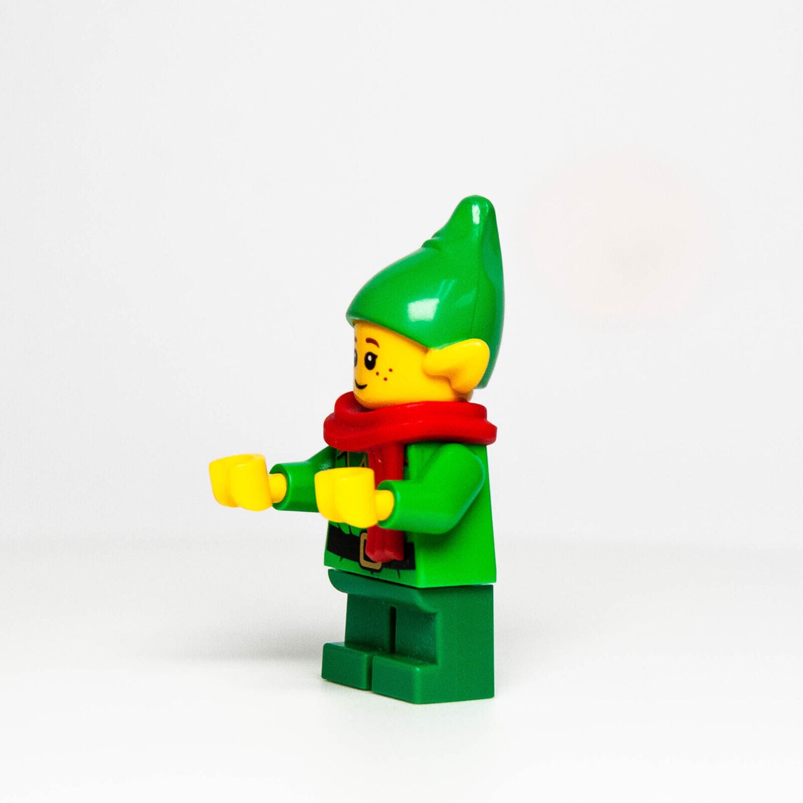 Lego Christmas Holiday Minifigure - Elf w/ Scarf Bells (hol026) Club House 10275