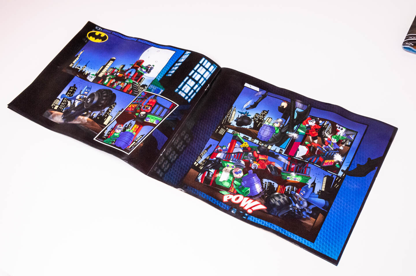 Building -Instructions for LEGO 6857 - The Dynamic Duo Funhouse Escape (VINTAGE) - StudBee