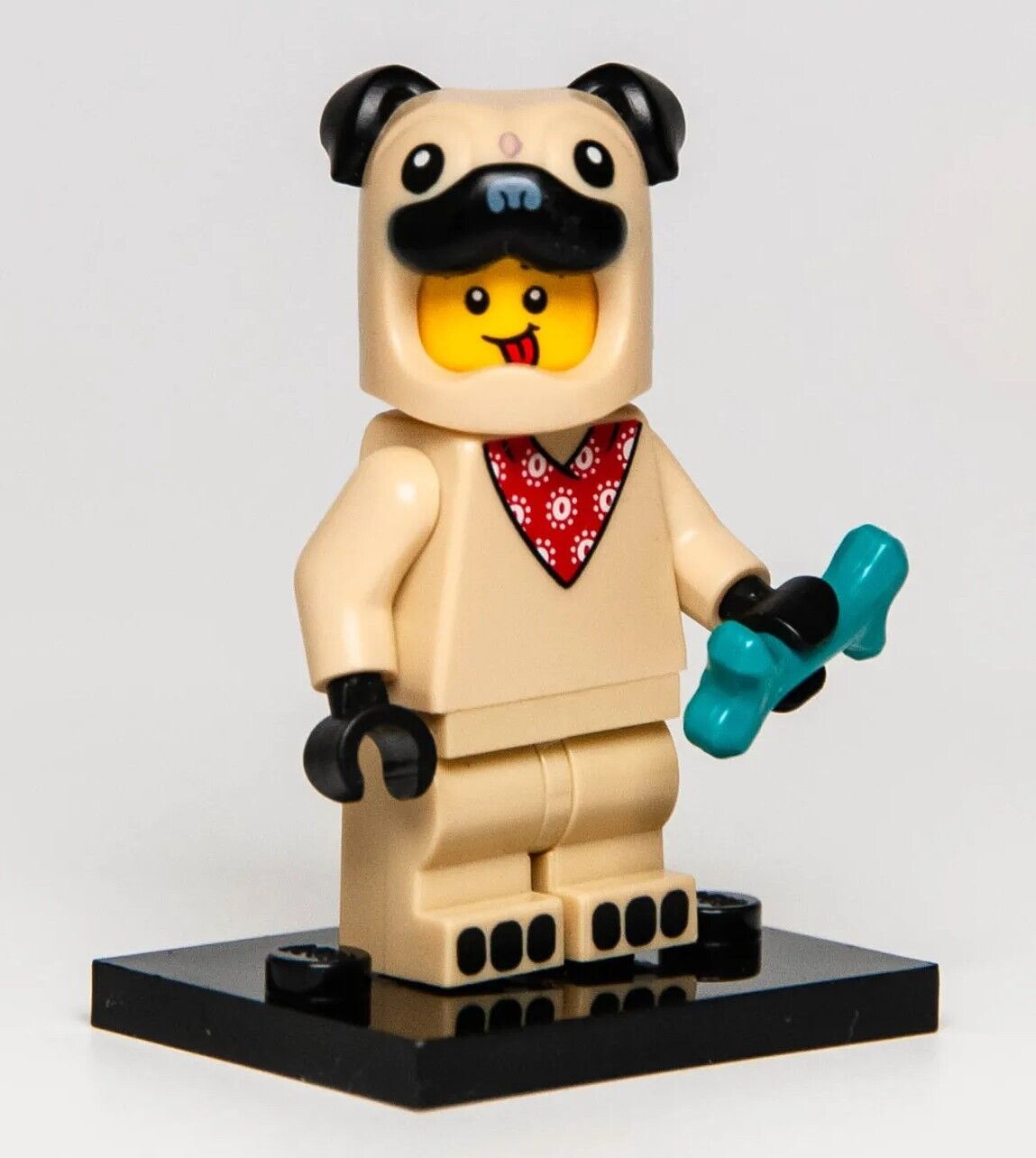 LEGO Series 21 CMF Minifigure - Pug Dog Costume Guy (col378 col21-5) 71029 - StudBee