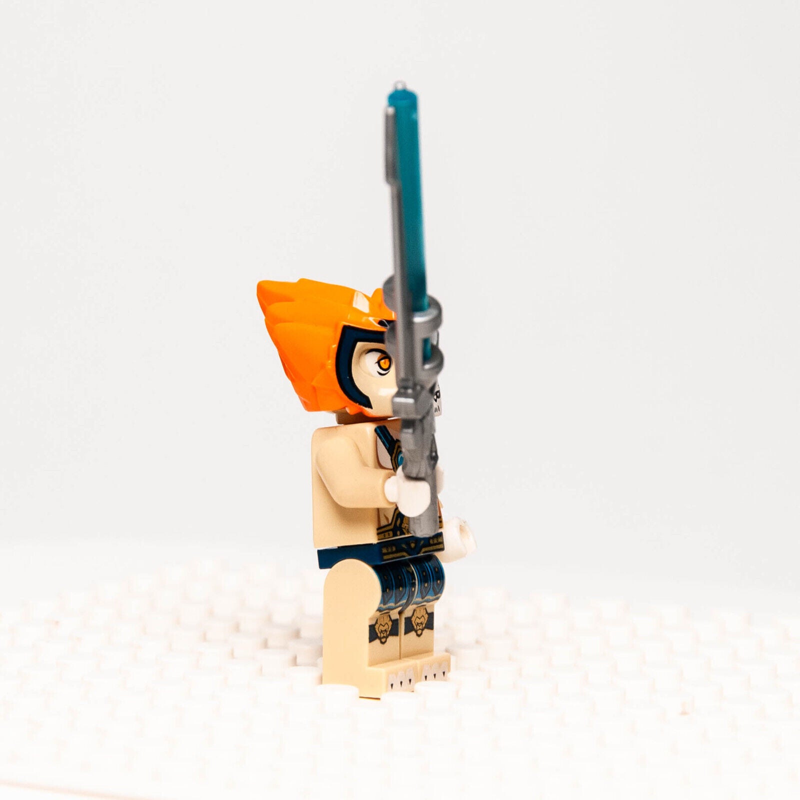 LEGO Chima Minifigure - Leonidas Lion w/ Sword  (loc017) 70014 - StudBee