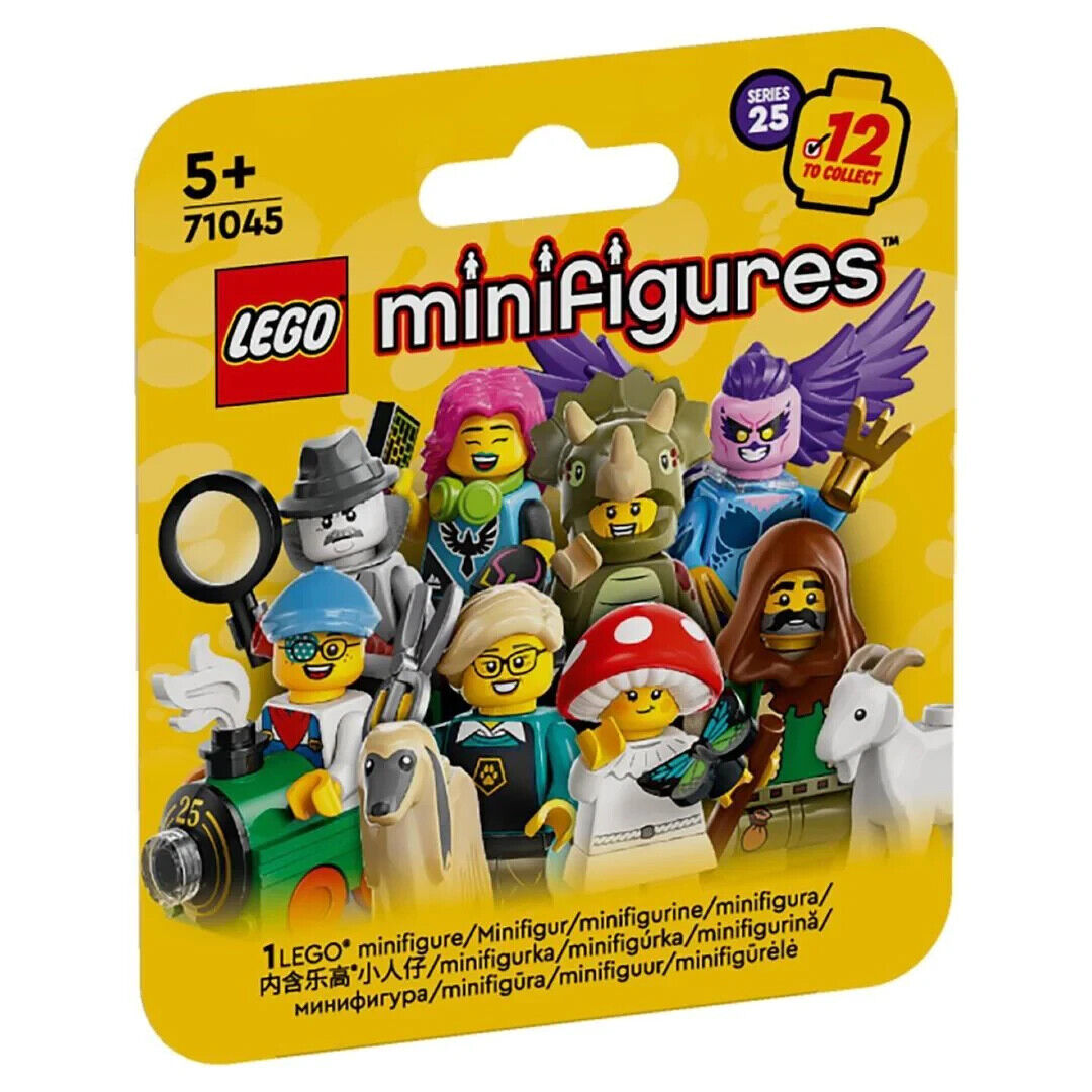 New LEGO CMF Series 25 Minifigure: Dog Pet Groomer 71045 Afghan Hound (col25-12 - StudBee