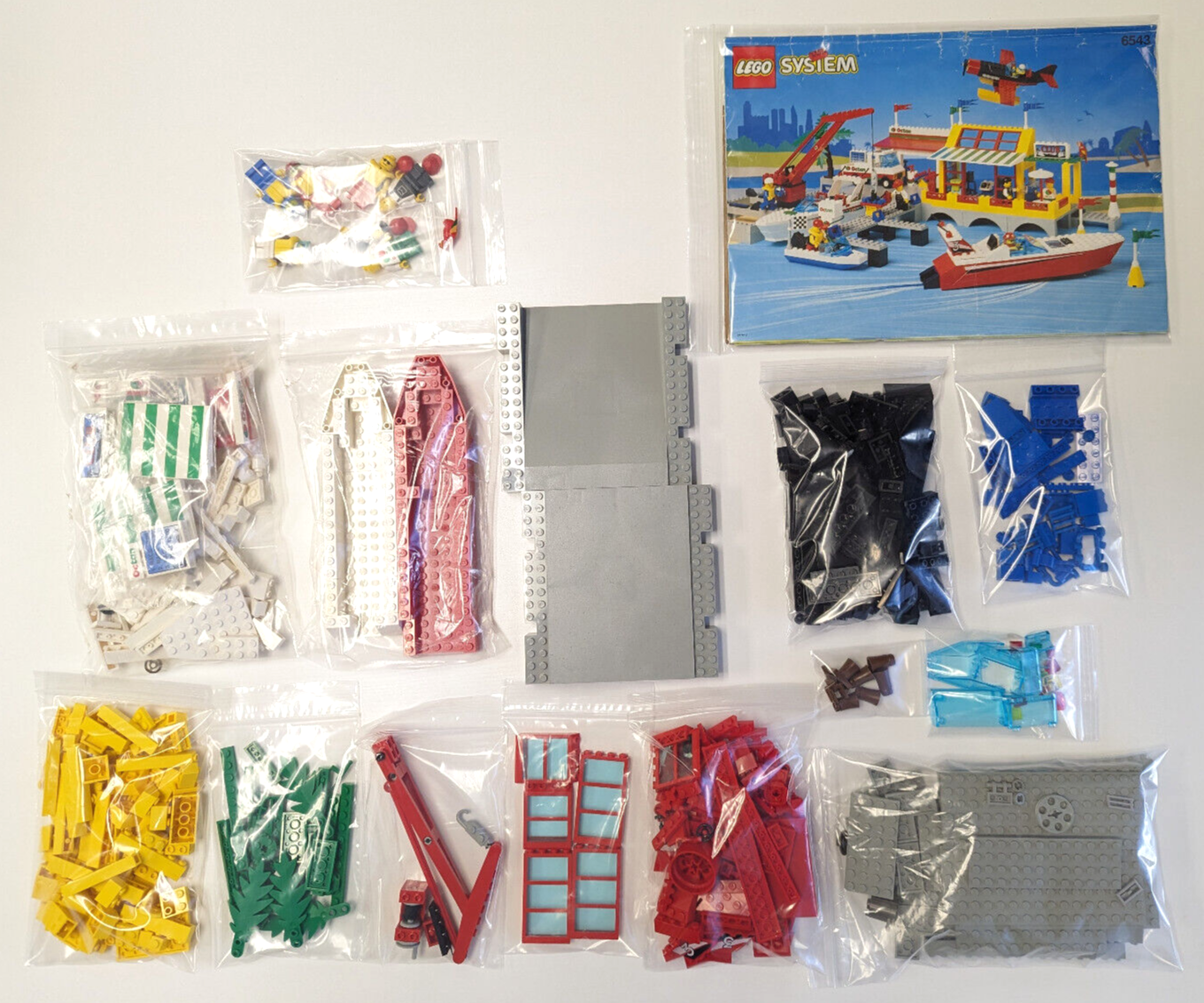LEGO Town Harbor 6543 Sail N' Fly Marina - Complete w/ Box & Instructions - StudBee