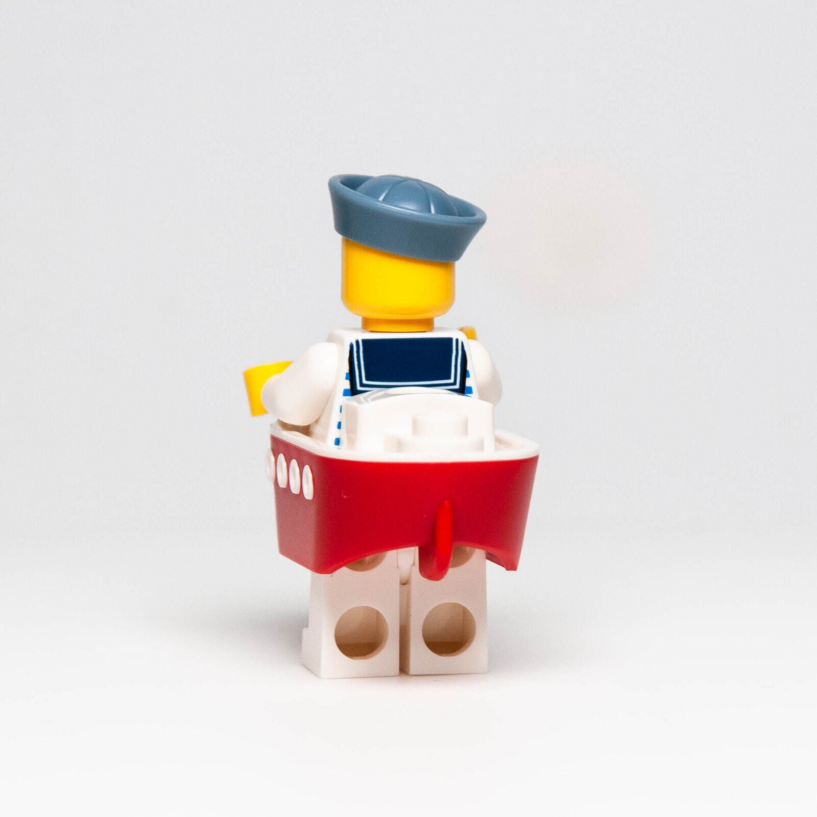 New LEGO 2023 BAM Minifigure - Red Ferry Boat Costume Sailor Guy - StudBee