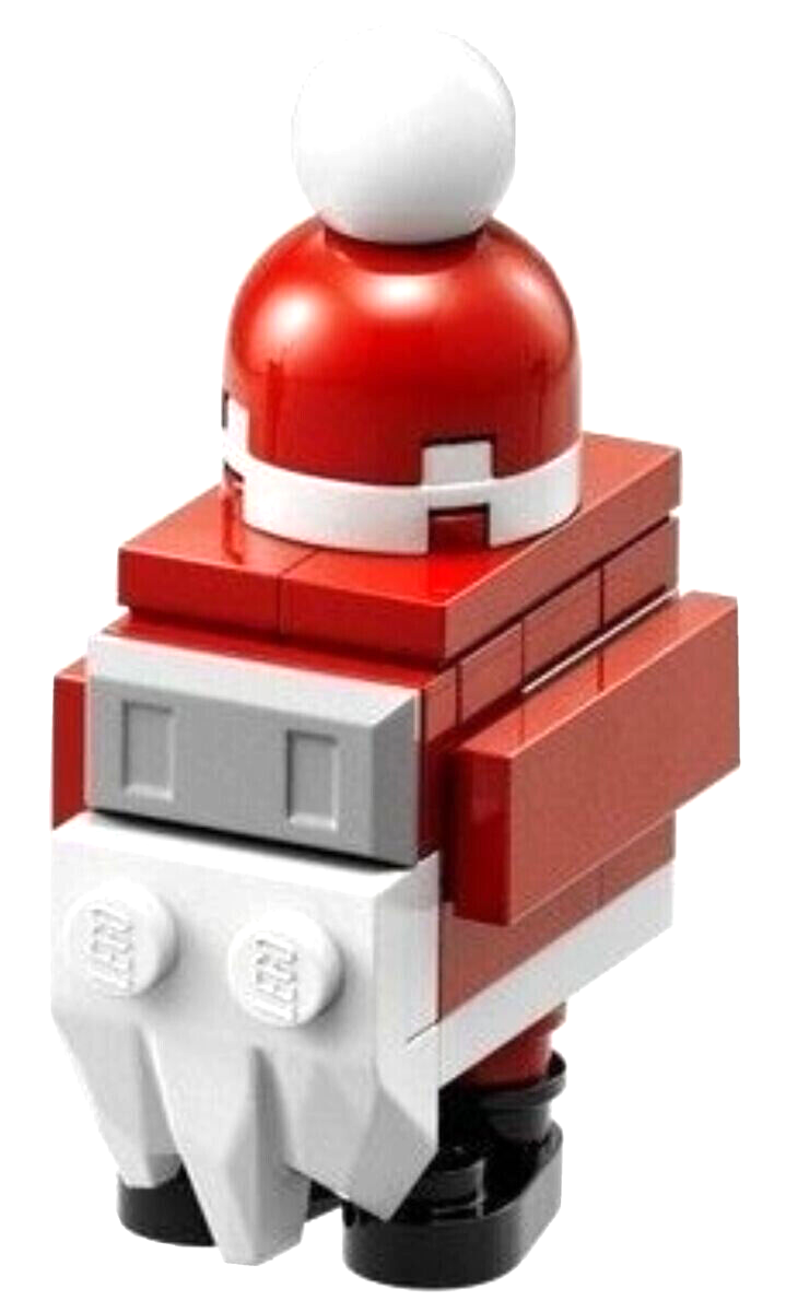 SEALED New Lego Star Wars Minifigure - Santa Gonk Droid 75340 (sw1240) - StudBee