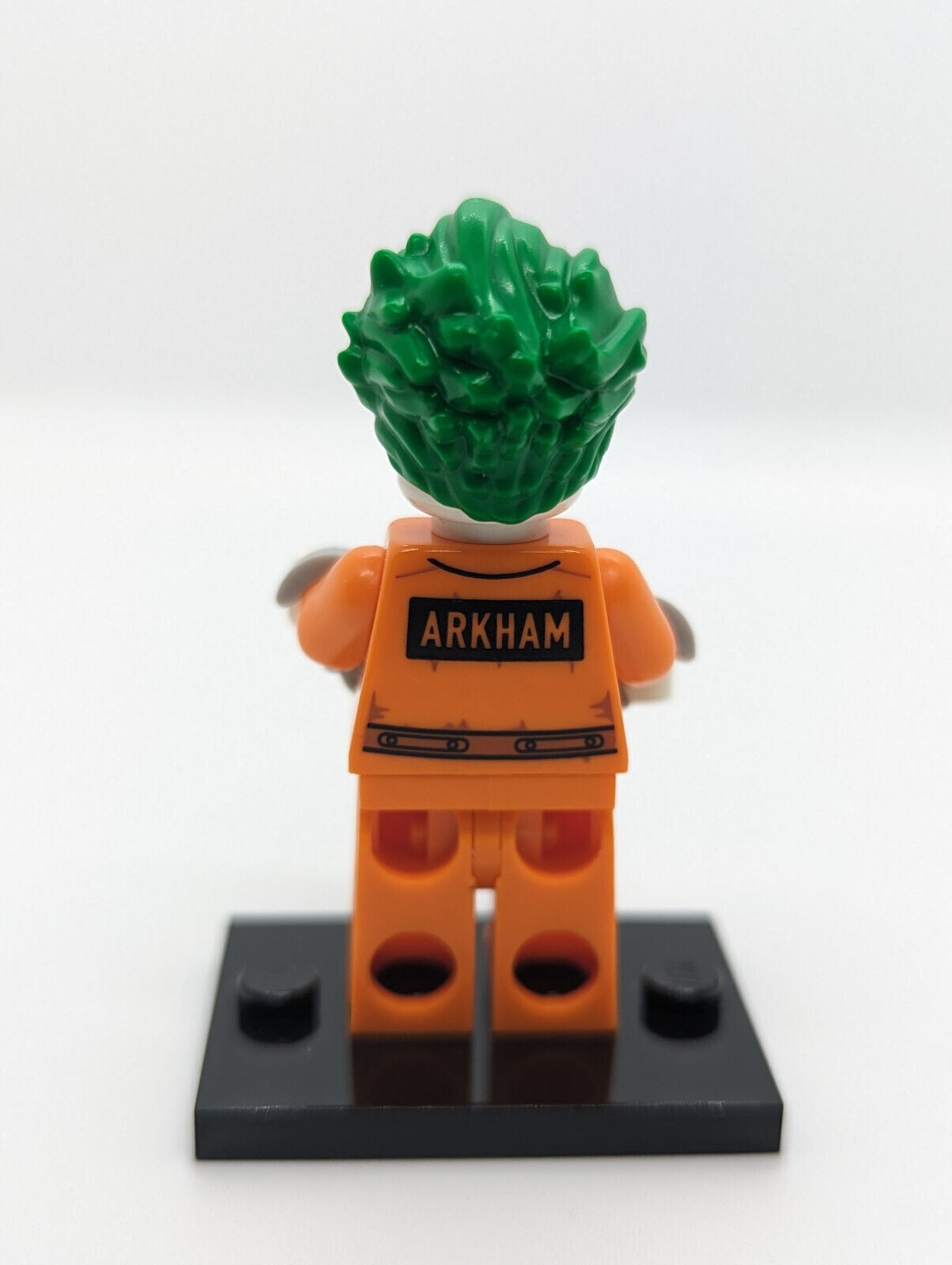 LEGO Minifigure - The Joker Arkham Asylum w/ Stand, Accessories (coltlbm08) - StudBee