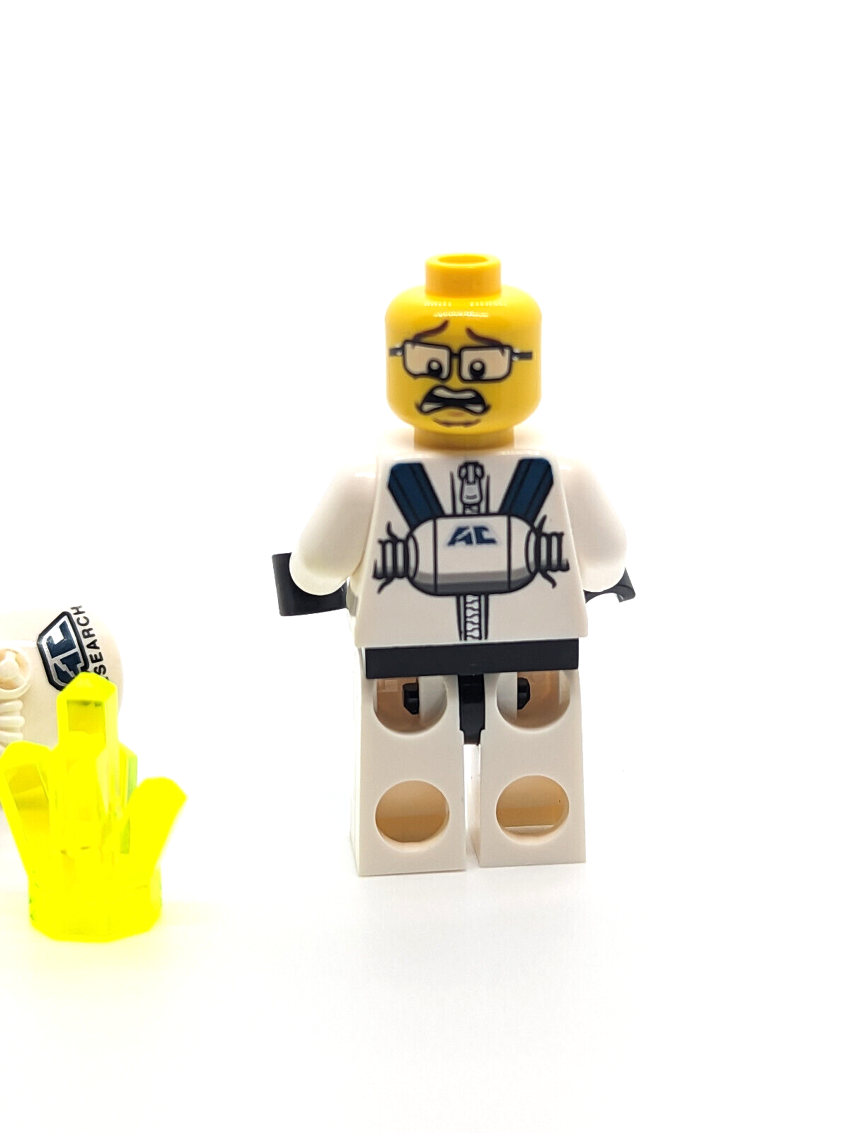 Lego Astor City Scientist Minifigure (uagt014) 70163 Hazmat Toxic Lab - StudBee