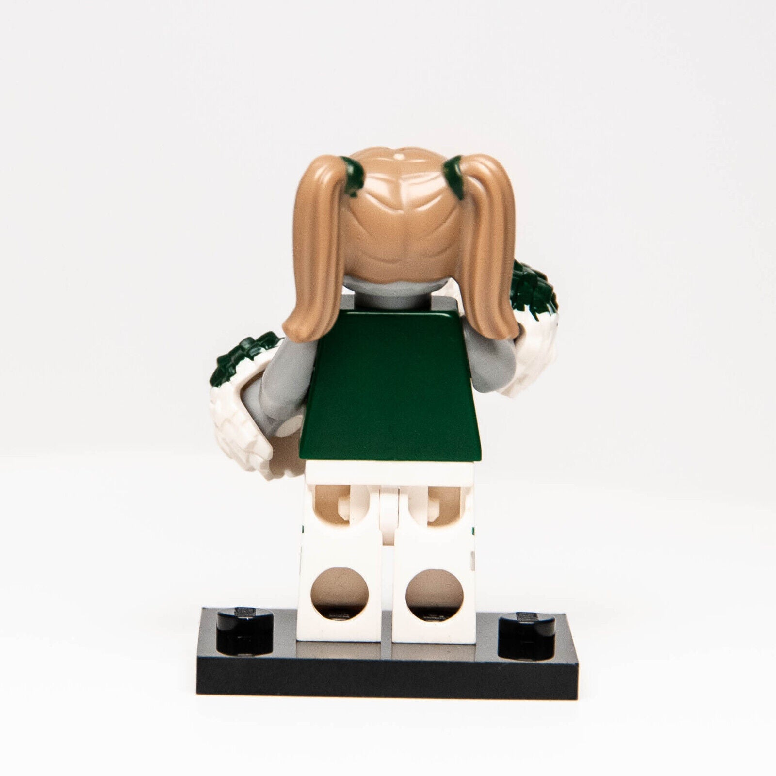 Lego CMF Series 14 Minifigure - Zombie Cheerleader 71010 Pom Poms (col14-8) (blk - StudBee
