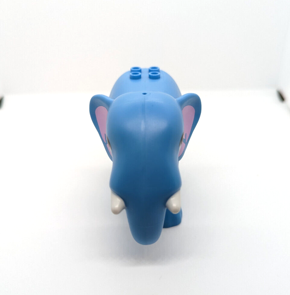 Lego Friends Large Blue Elephant (67419pb01) Jungle Animal Pachyderm 41424 (frnd - StudBee