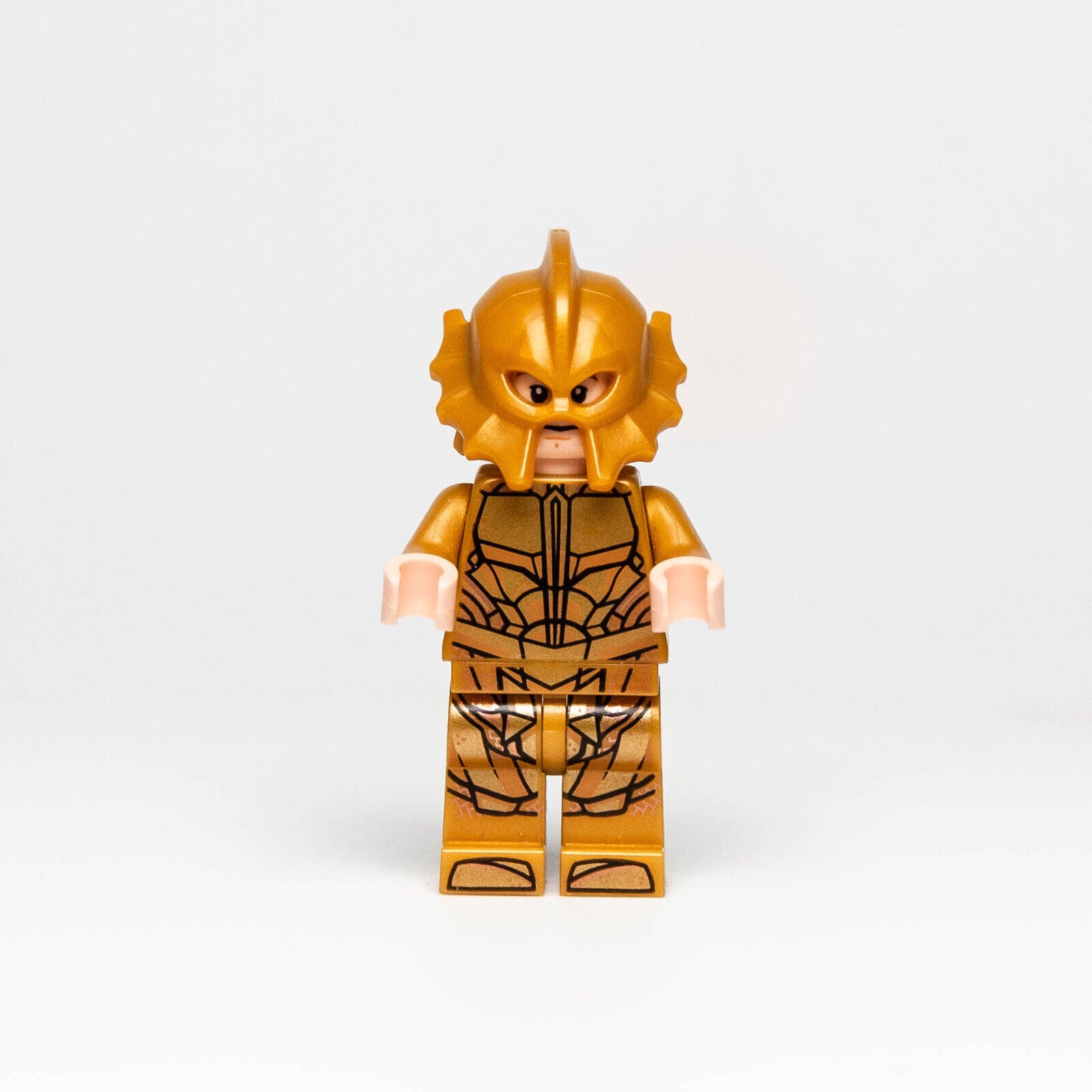 Lego Justice League Minifigure - Atlantean Guard, Angry (sh430) 76085 Atlantis - StudBee