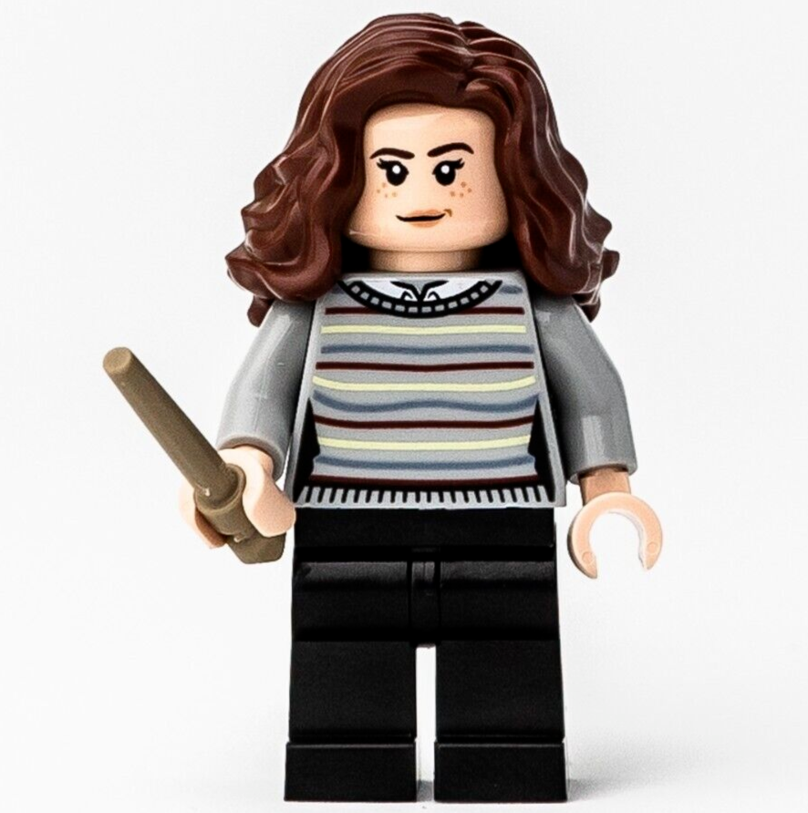 New LEGO Hermione Granger, Striped Sweater Minifigure - 75967 (hp234) - StudBee