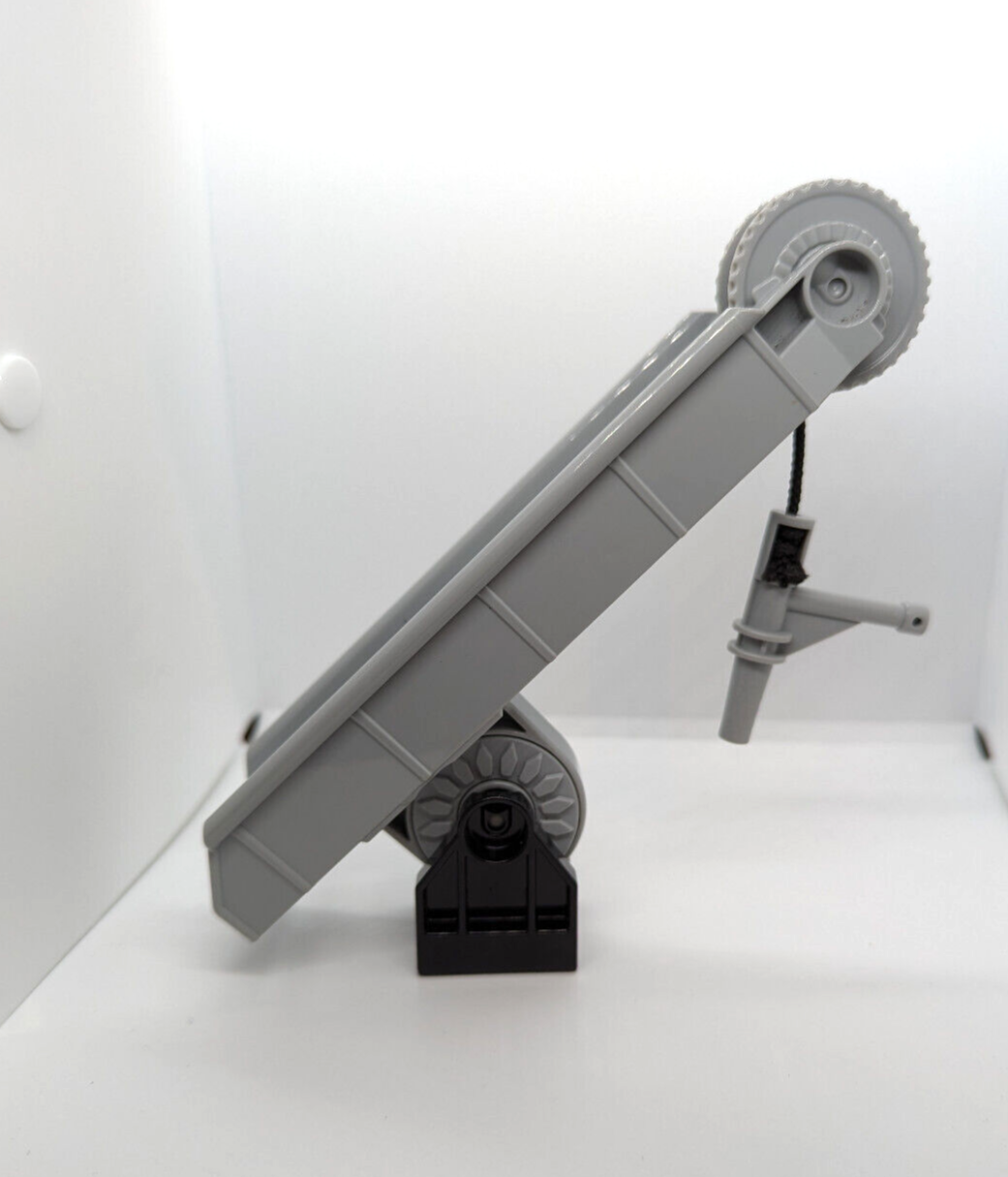 Lego Duplo 7" Gray Fire Truck Ladder w/ Black Reel and Gray Nozzle 10593 - StudBee