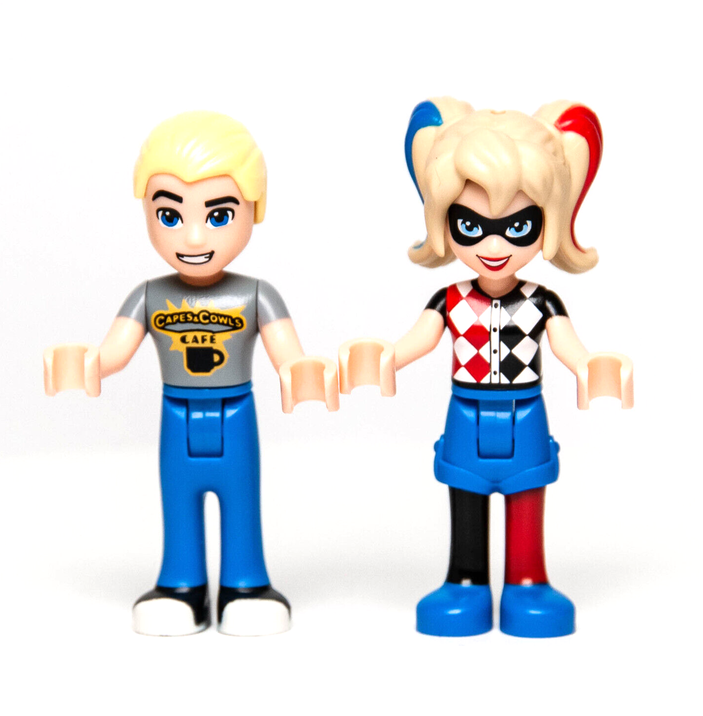 (Lot of 2) LEGO DC Superhero Girl Harley & Steve from 41231 Minifigures (shg - StudBee
