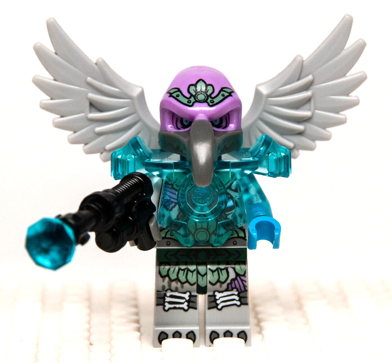LEGO Chima Minifigure - Vardy (loc080) Vulture Ice Chi - StudBee