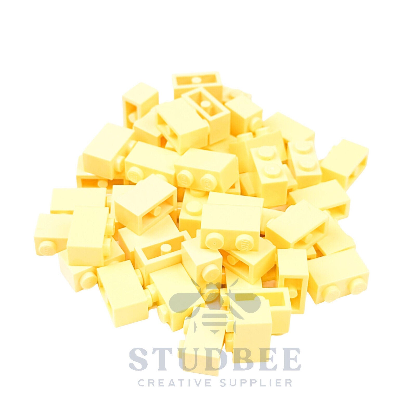 NEW LEGO  - 1 x 2 Bricks - #3004 - 50 Pieces - 20+ Colors Available - StudBee