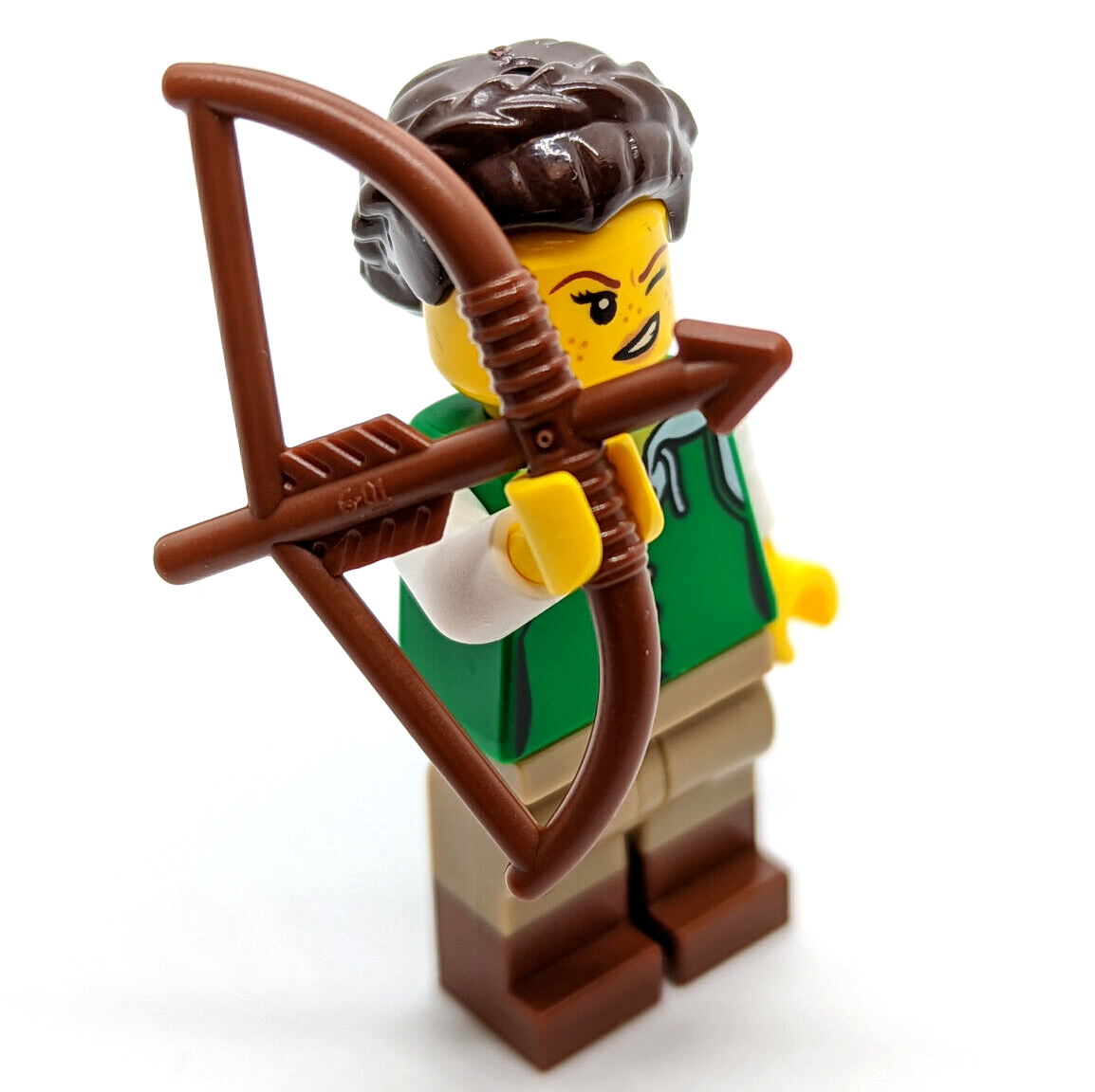 NEW LEGO Medieval Female Archer Minifigure (IDEA083) Black Falcon 21325 - StudBee