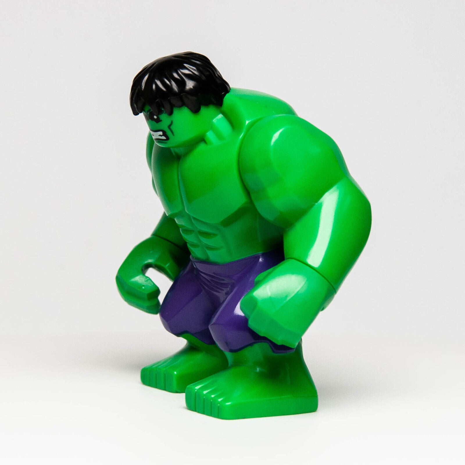 Lego Marvel Avengers Minifigure - Hulk in Purple Pants (sh095) 76018 Smash - StudBee