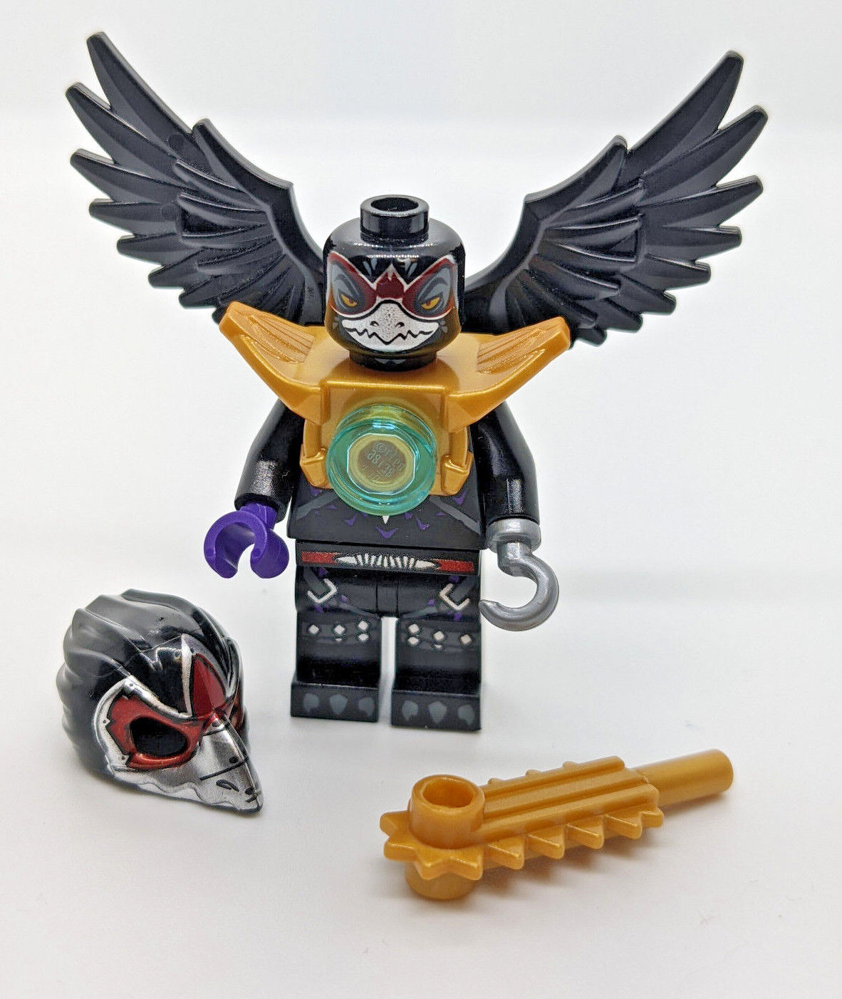 LEGO Legends of Chima Minifigure - Razar Raven Tribe 70010 (loc042) - StudBee