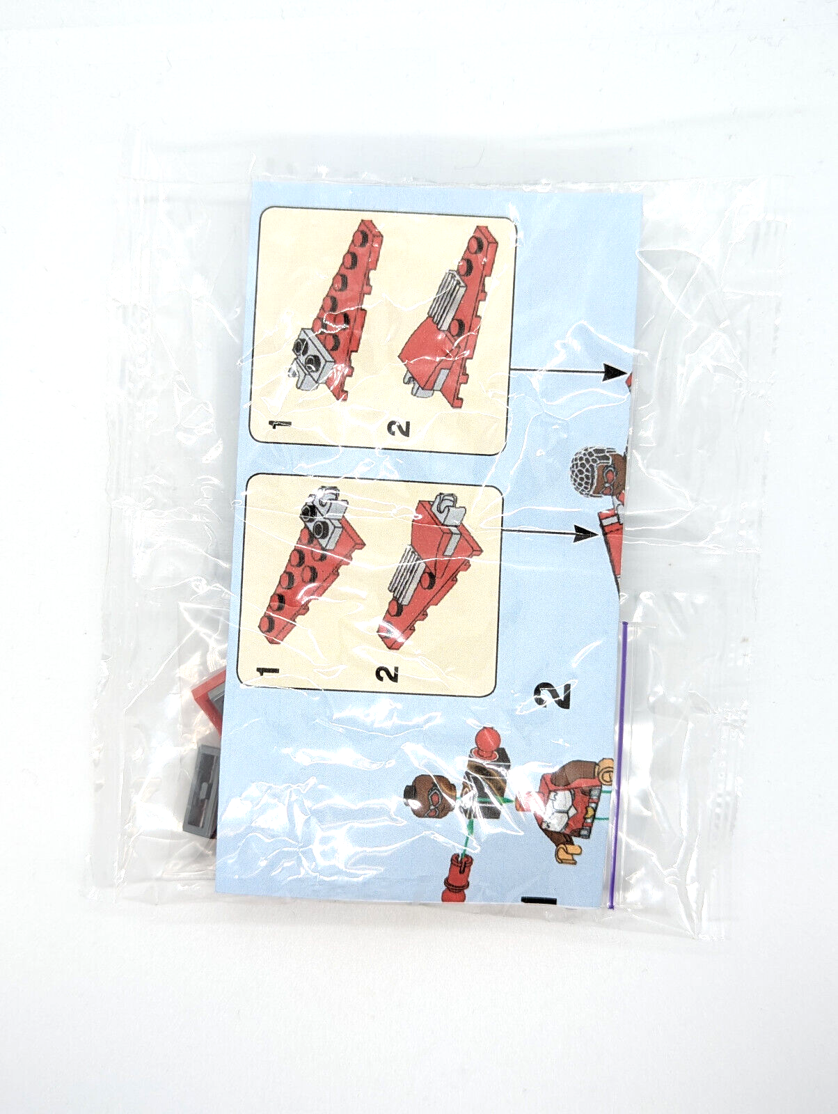 New Lego Marvel Avengers Minifigure - Falcon w/ Red Brick Wings (sh642) 40418 - StudBee