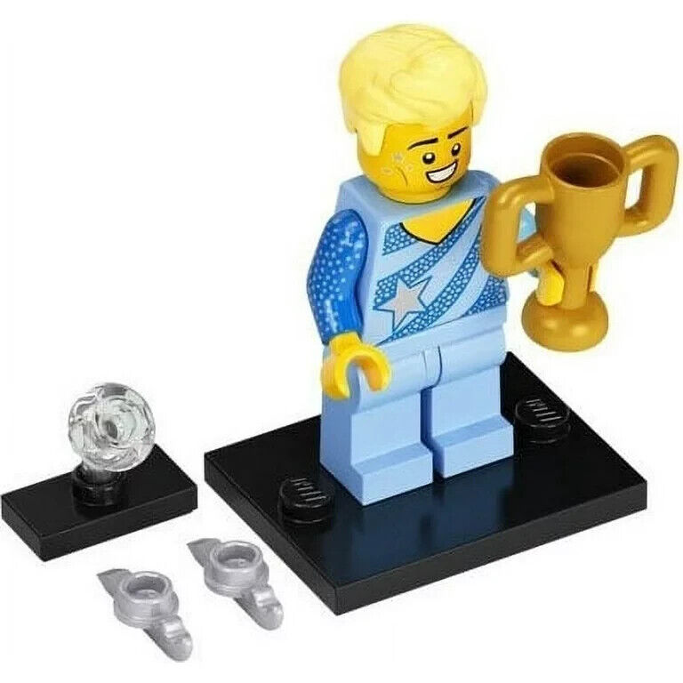 New LEGO CMF Minifigure: Male Ice Skater Champion Figure Skating (col22-6) 71032 - StudBee