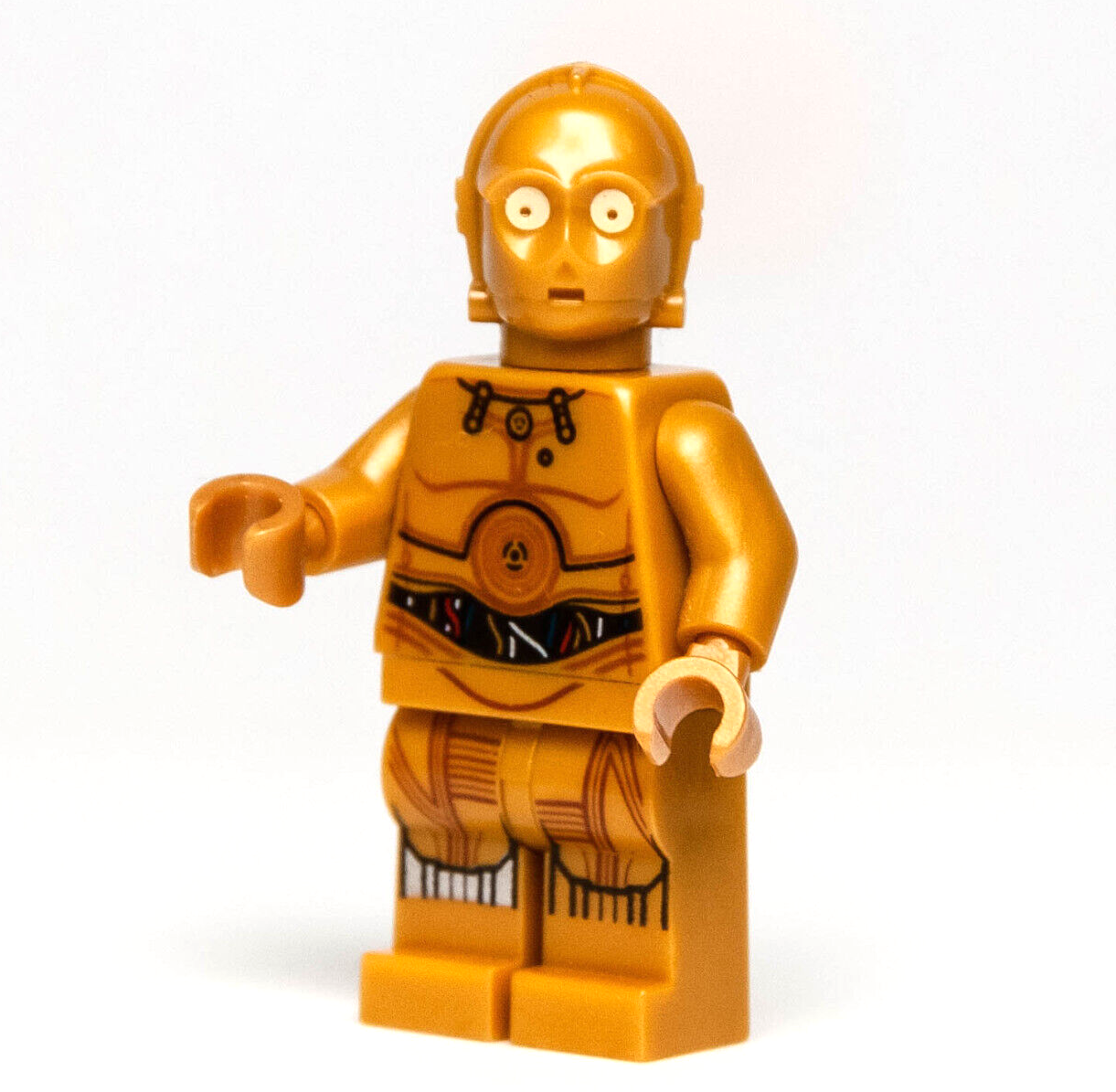 LEGO Star Wars C-3PO Colorful Wires, Printed Legs (sw0700) Millennium Falcon - StudBee