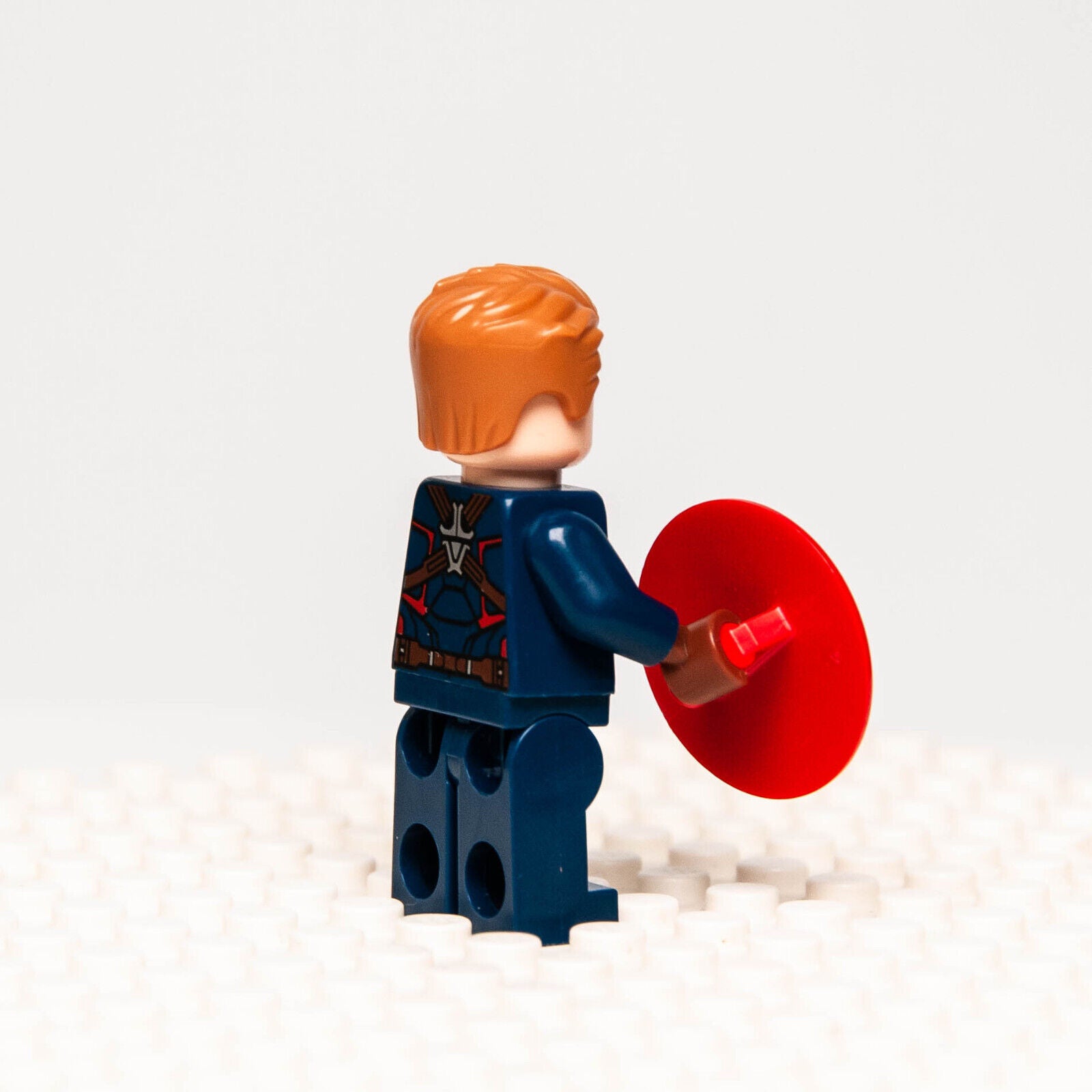 LEGO Minifigure Captain America - Detailed Suit (sh264) Marvel 76047 - StudBee