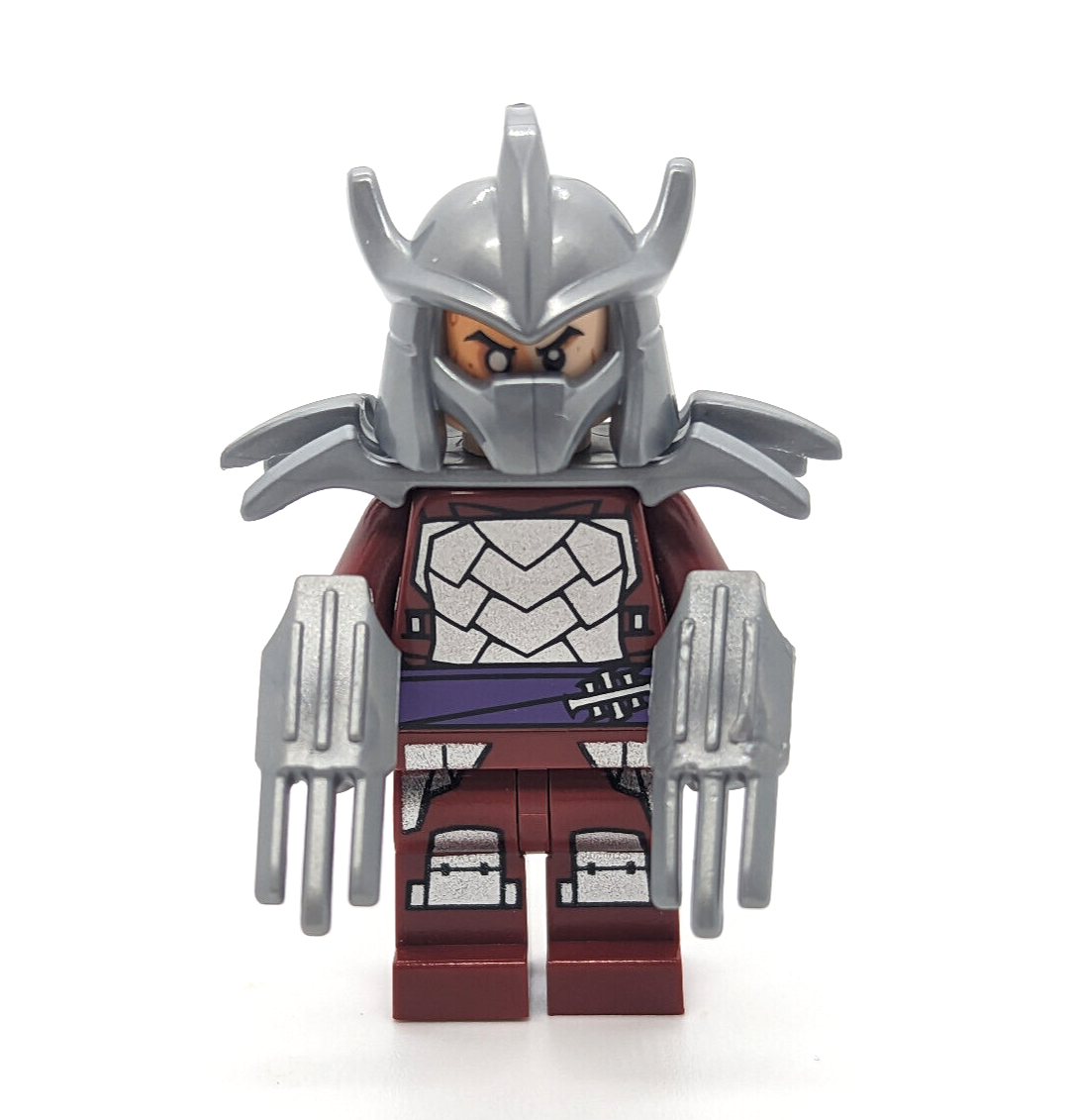 Lego TMNT Minifigure: Shredder w/ Claws (tnt020) 79101 Ninja Turtles Dark Blue - StudBee
