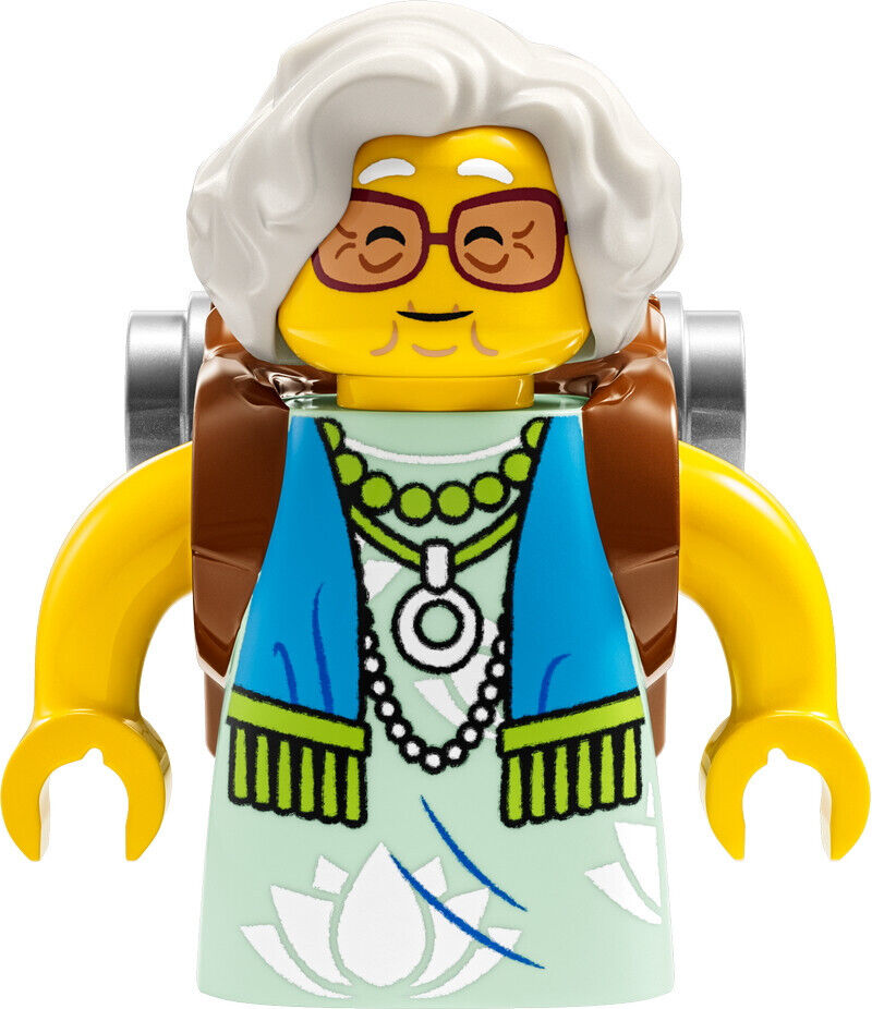 Lego DREAMZzz Minifigure - Mrs. Castillo Backpack (drm031) Hourglass 71459 71461 - StudBee