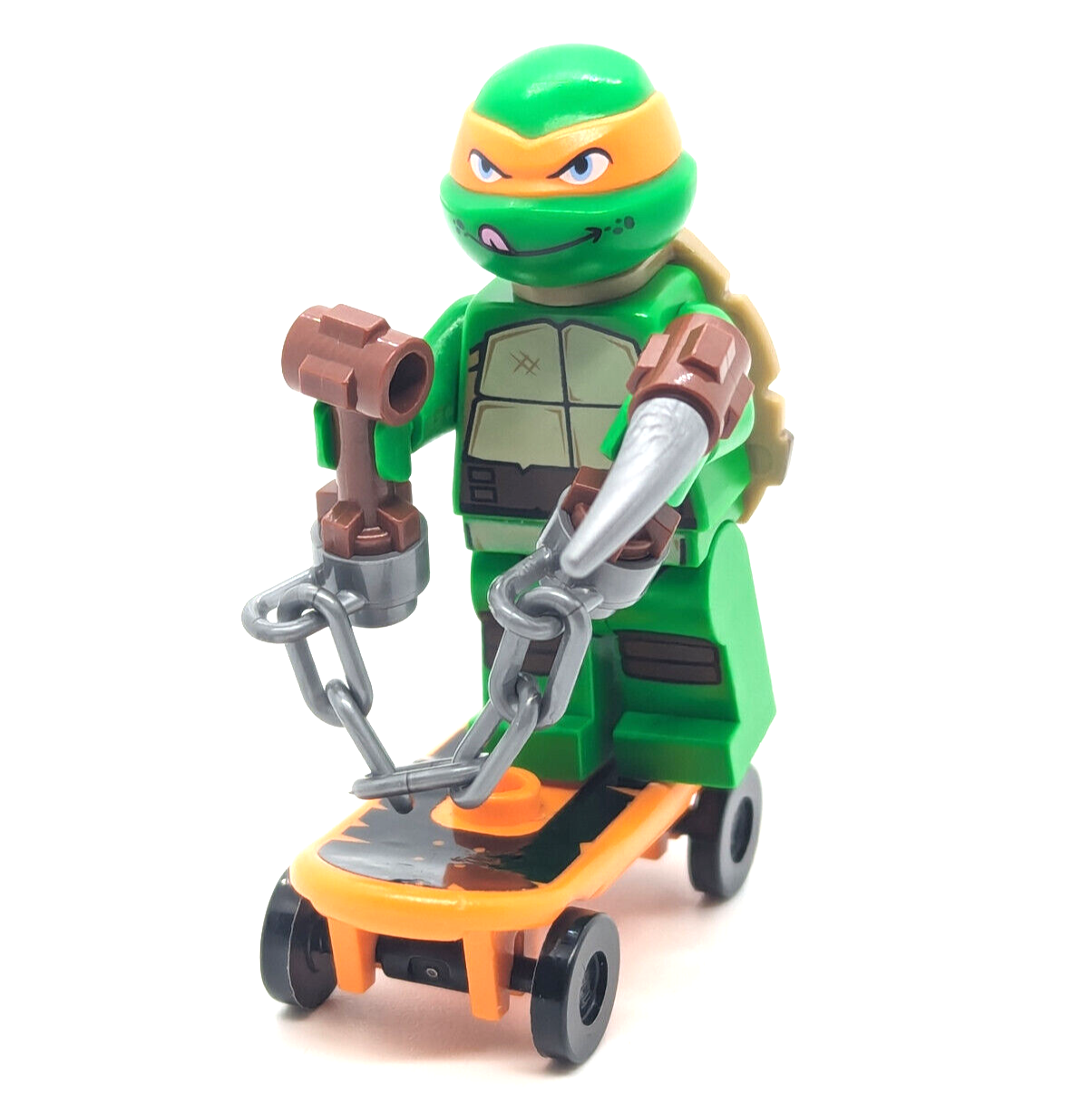 LEGO Teenage Mutant Ninja Turtles Minifigure: Michelangelo (tnt003) 79104 30271 - StudBee