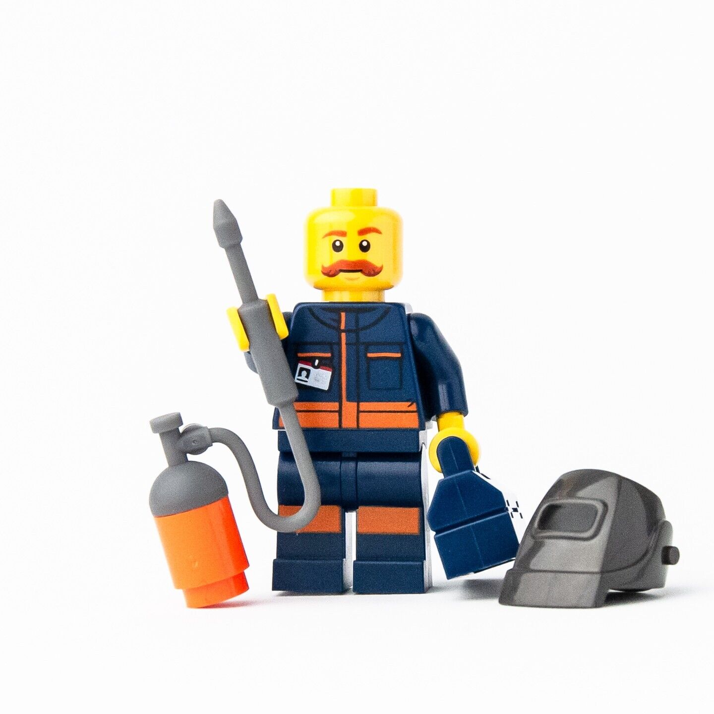 New LEGO Mechanical Engineer, Welder Minifigure (cty1030) 60230 - StudBee