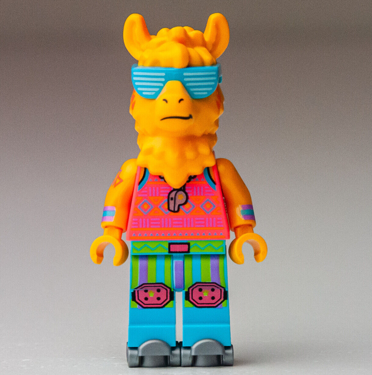 NEW Party Llama w/ Skates - BeatBox 43105 LEGO Vidiyo Minifigure (vid004a) - StudBee