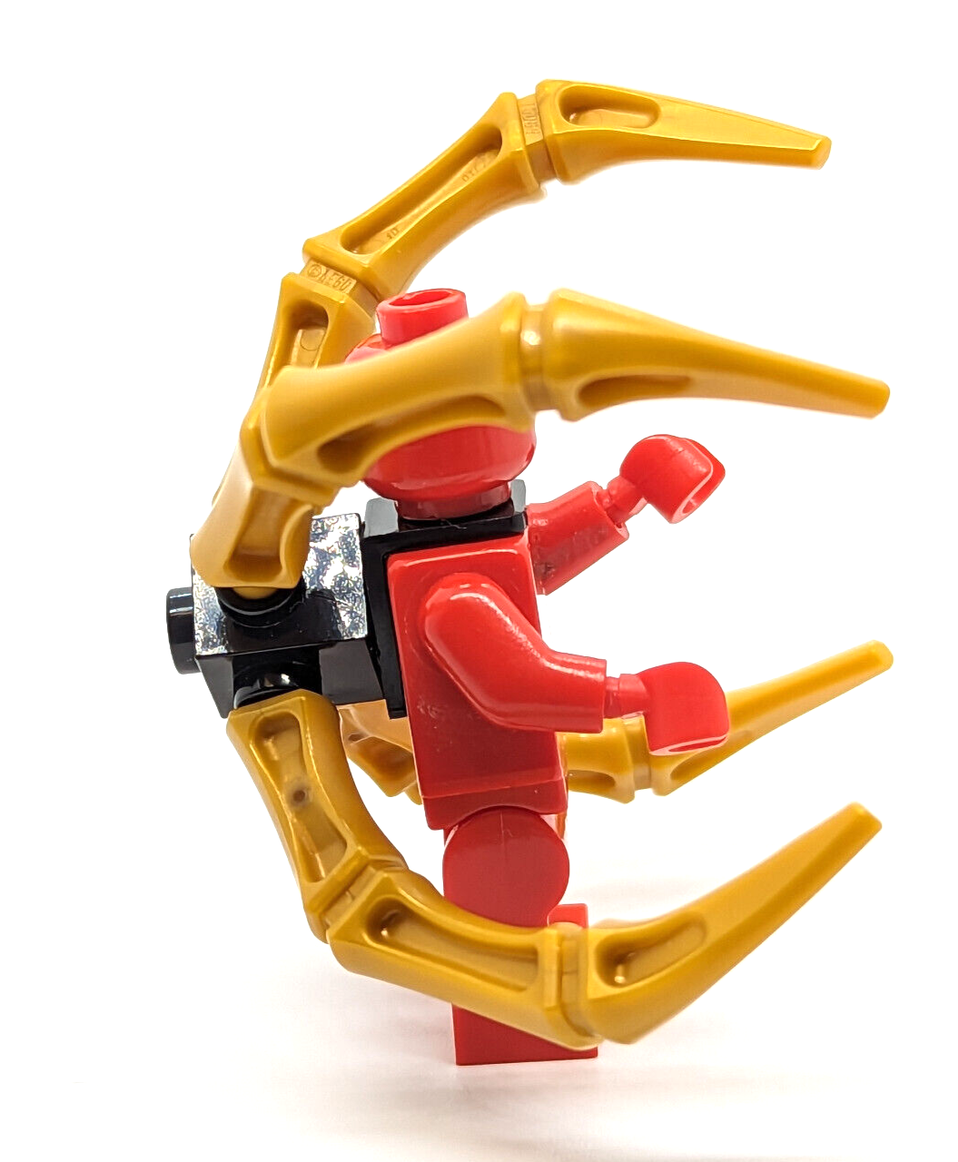 Lego Spider-Man:  Iron Spider Minifigure (sh193) 76037 Gold *See Condition* - StudBee