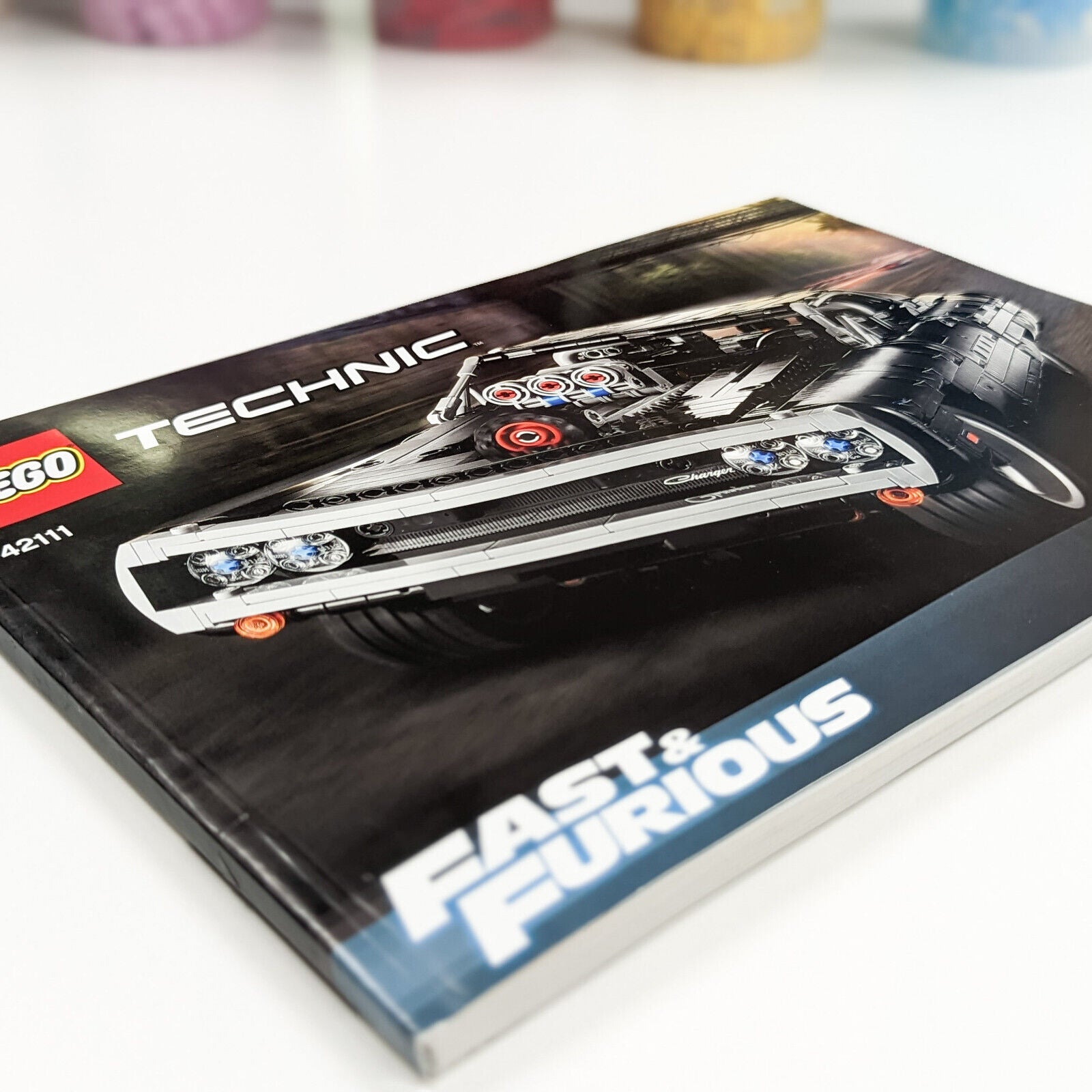 New LEGO Technic Dom's Dodge Charger Fast & Furious 42111 BOOKLET ONLY - StudBee
