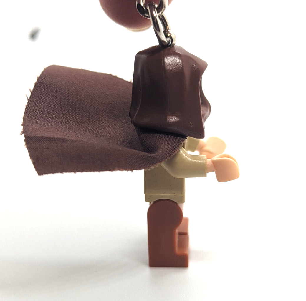 LEGO Star Wars Minifigure Key Chain - Obi Wan Kenobi (2005) 851461 Keyring - StudBee