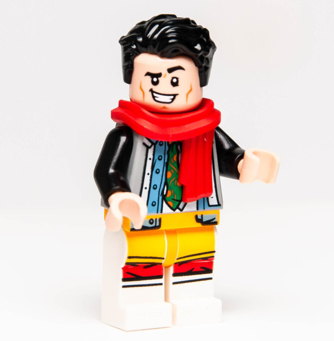 NEW Lego TV Series Friends Minifigure - Joe Tribbiani Red Scarf 10292 (ftv003) - StudBee