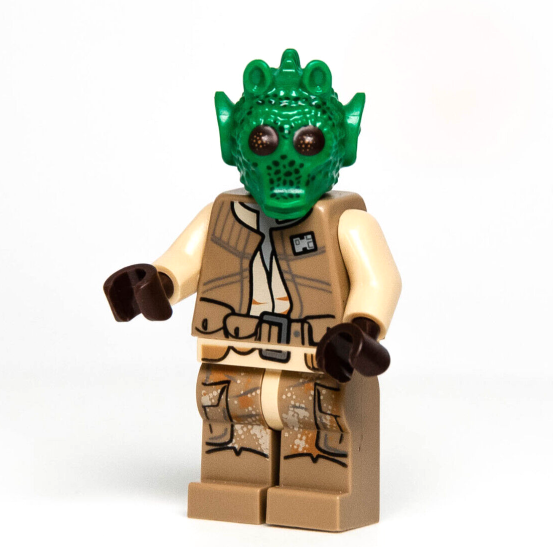 Lego Star Wars Minifigure - Rodian Alliance Fighter (sw0687) 75133 Rebel