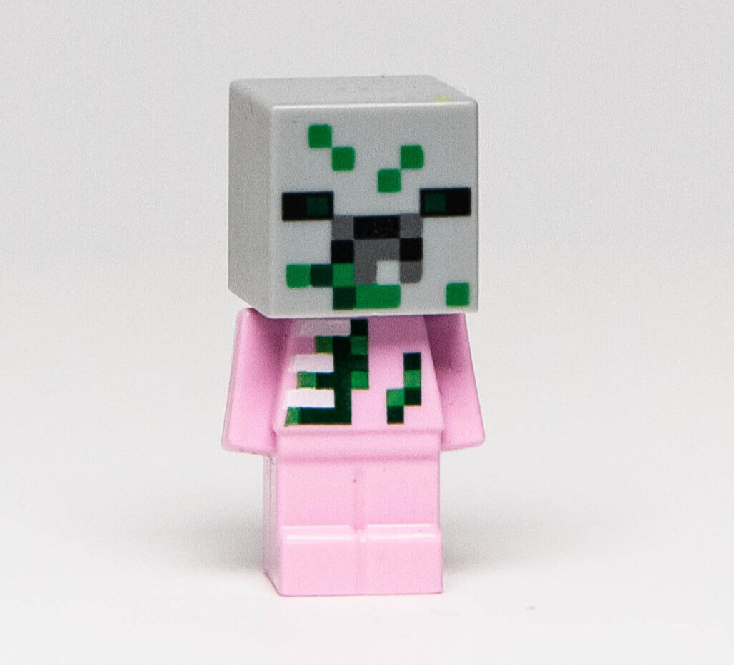 Lego Minecraft Small Baby Zombie Pigman Minifigure  (min058) 21143 - StudBee