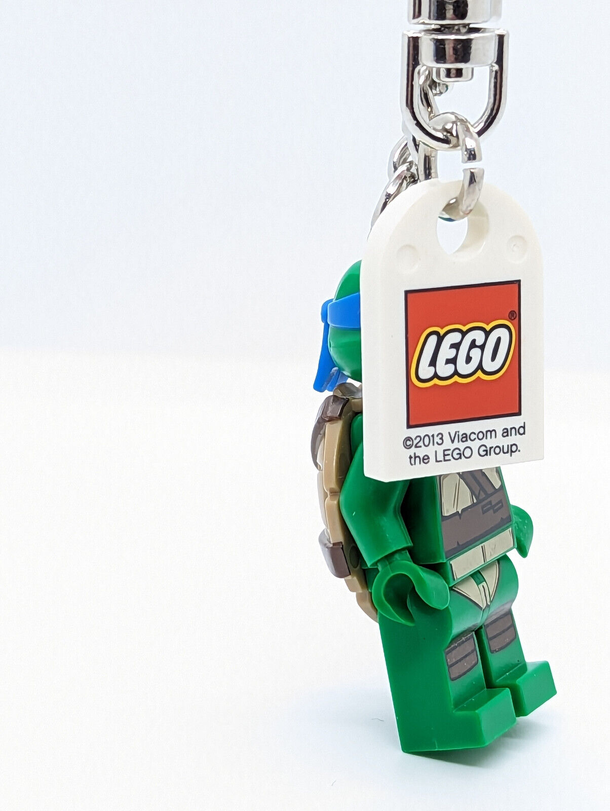 NEW Lego Teenage Mutant Ninja Turtle Minifigure Keychain - Leonardo 850648 (tmnt - StudBee