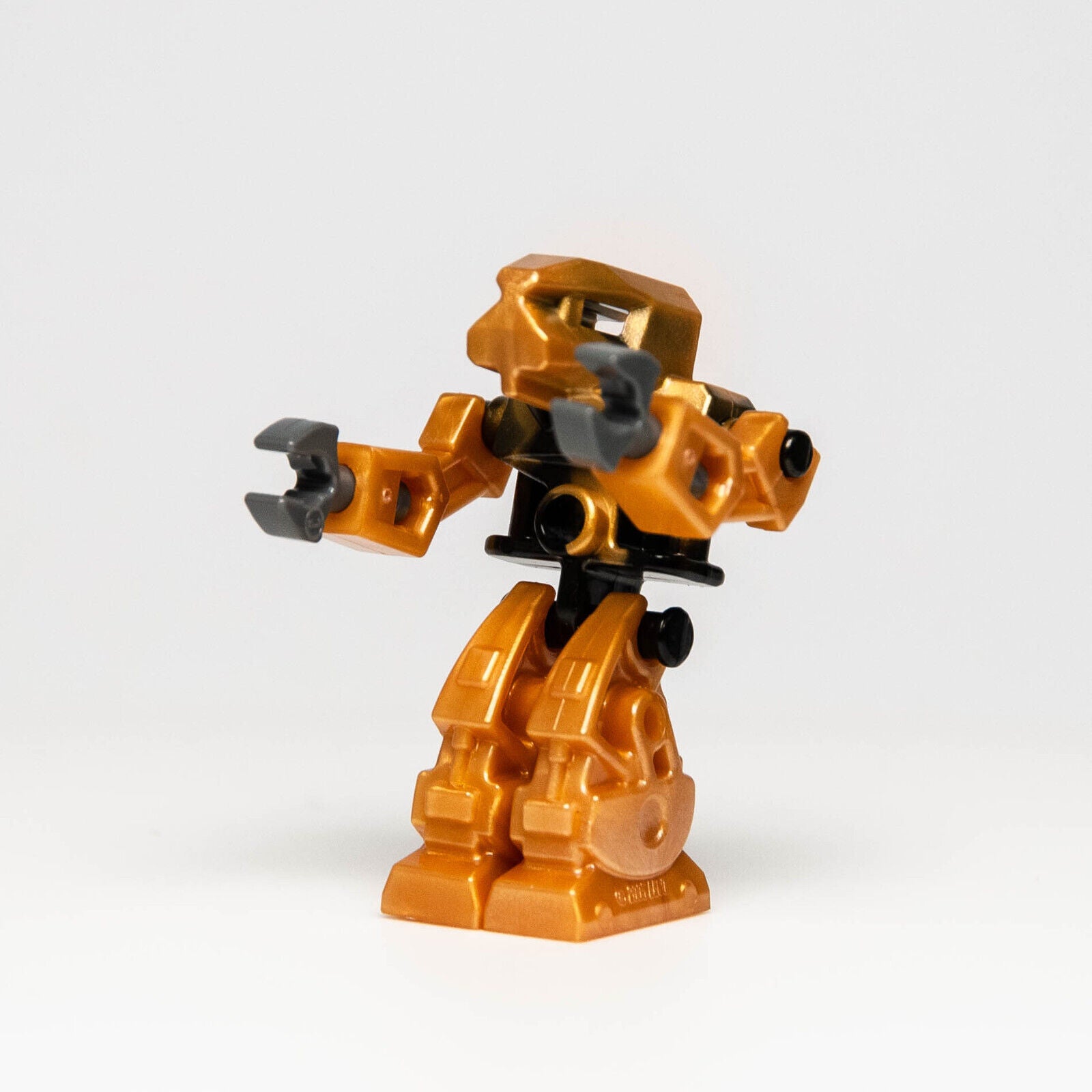 Lego Exo Force Minifigure - Meca One Gold Robot (exf012) 7713 8108 7709 - StudBee