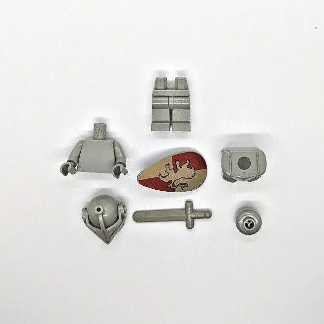 LEGO Minifigure Statue Gryffindor Knight with Visor hp015 Harry Potter - StudBee