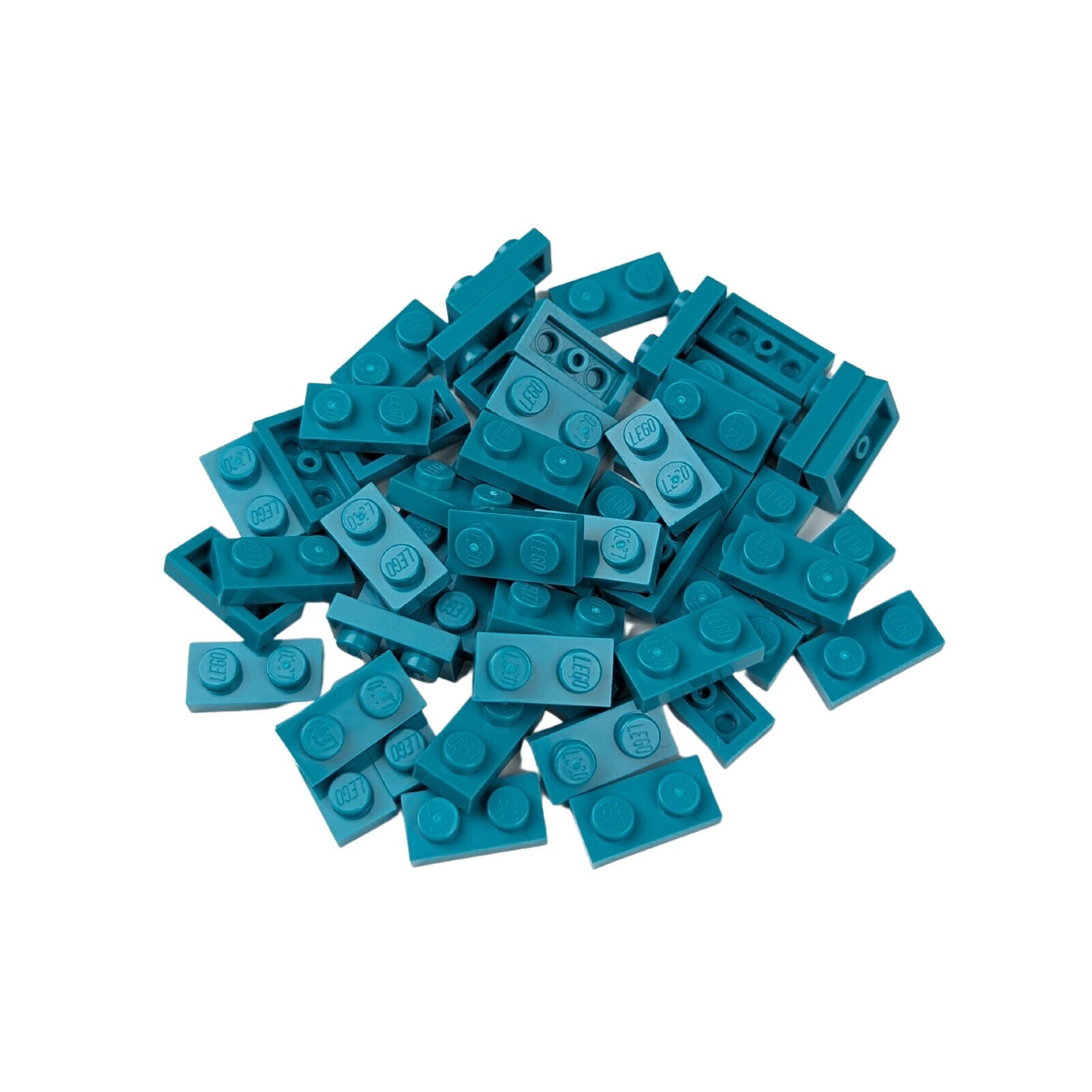 NEW LEGO  - 1 x 2 Plate - #3023 - 50 Pieces - 20+ Colors Available - StudBee