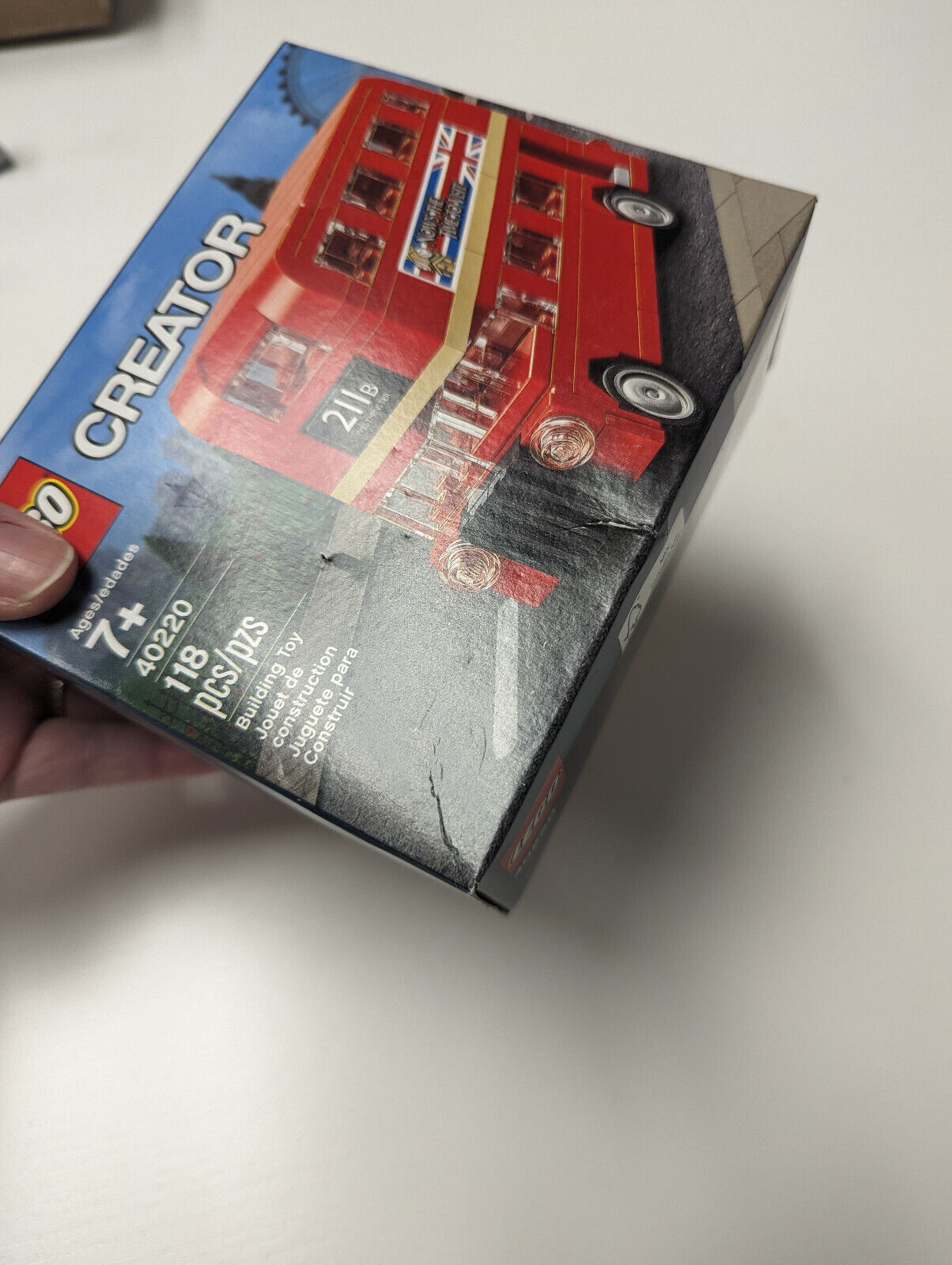 New SEALED Lego Creator 40220 Mini London Red Double Decker Bus - StudBee