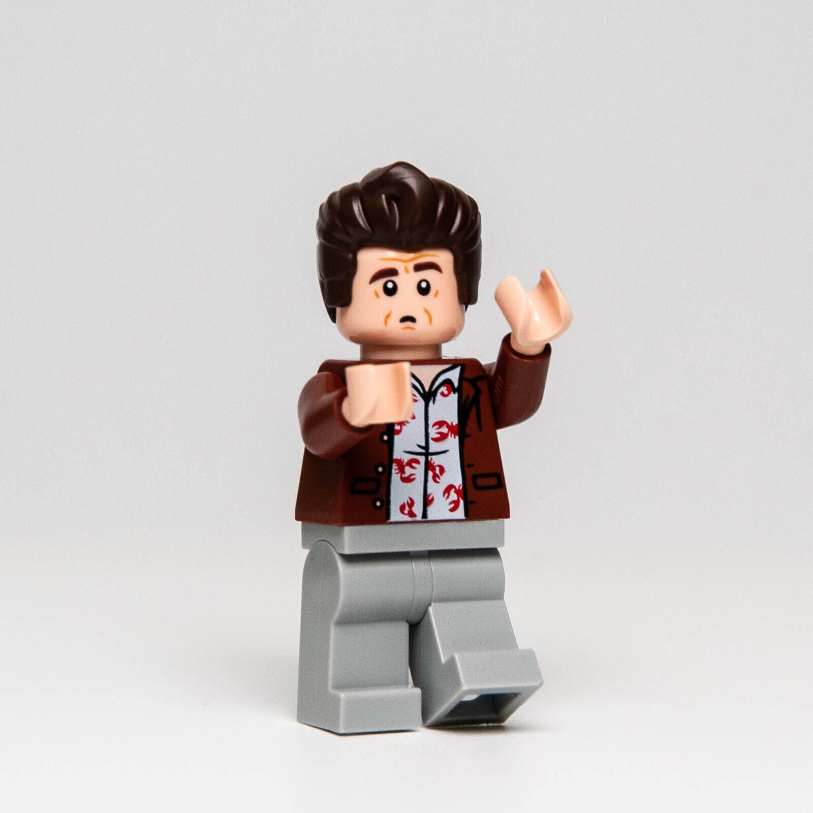 NEW Lego Minifigure -Cosmo Kramer (idea094) Seinfeld 21328 - StudBee