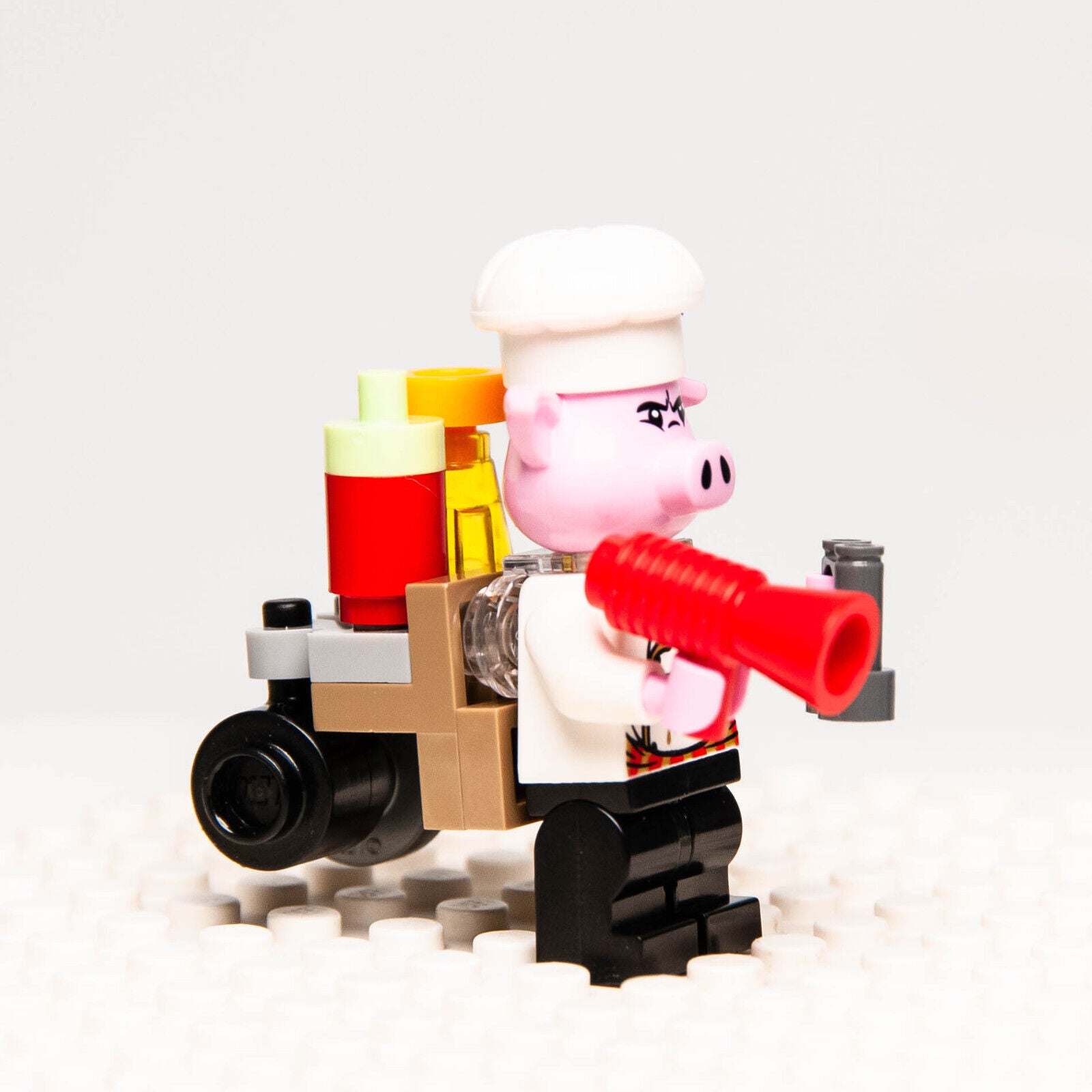 New Lego Monkie Kid Minifigure - Pigsy with Portable Kitchen (mk067) - StudBee