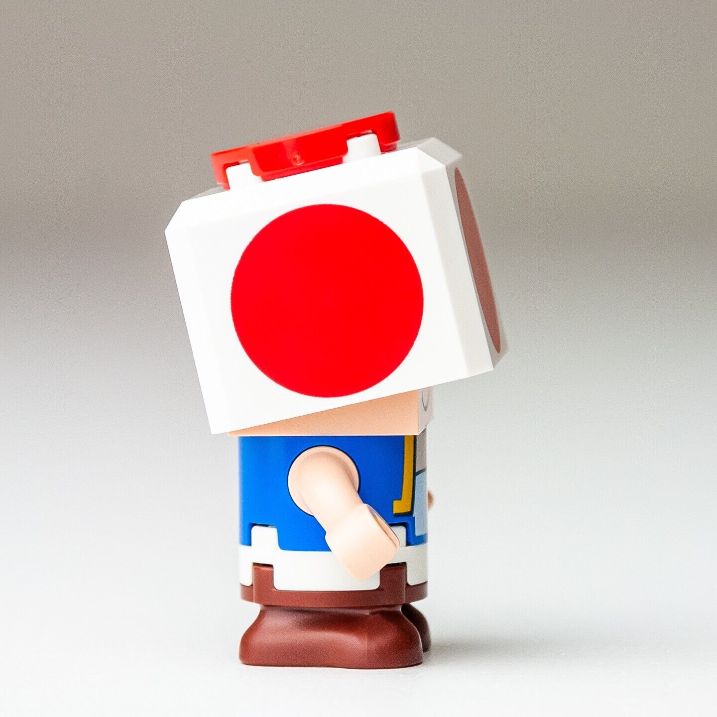 New Lego Super Mario Minifigure - Toad, Happy (mar0010) - StudBee