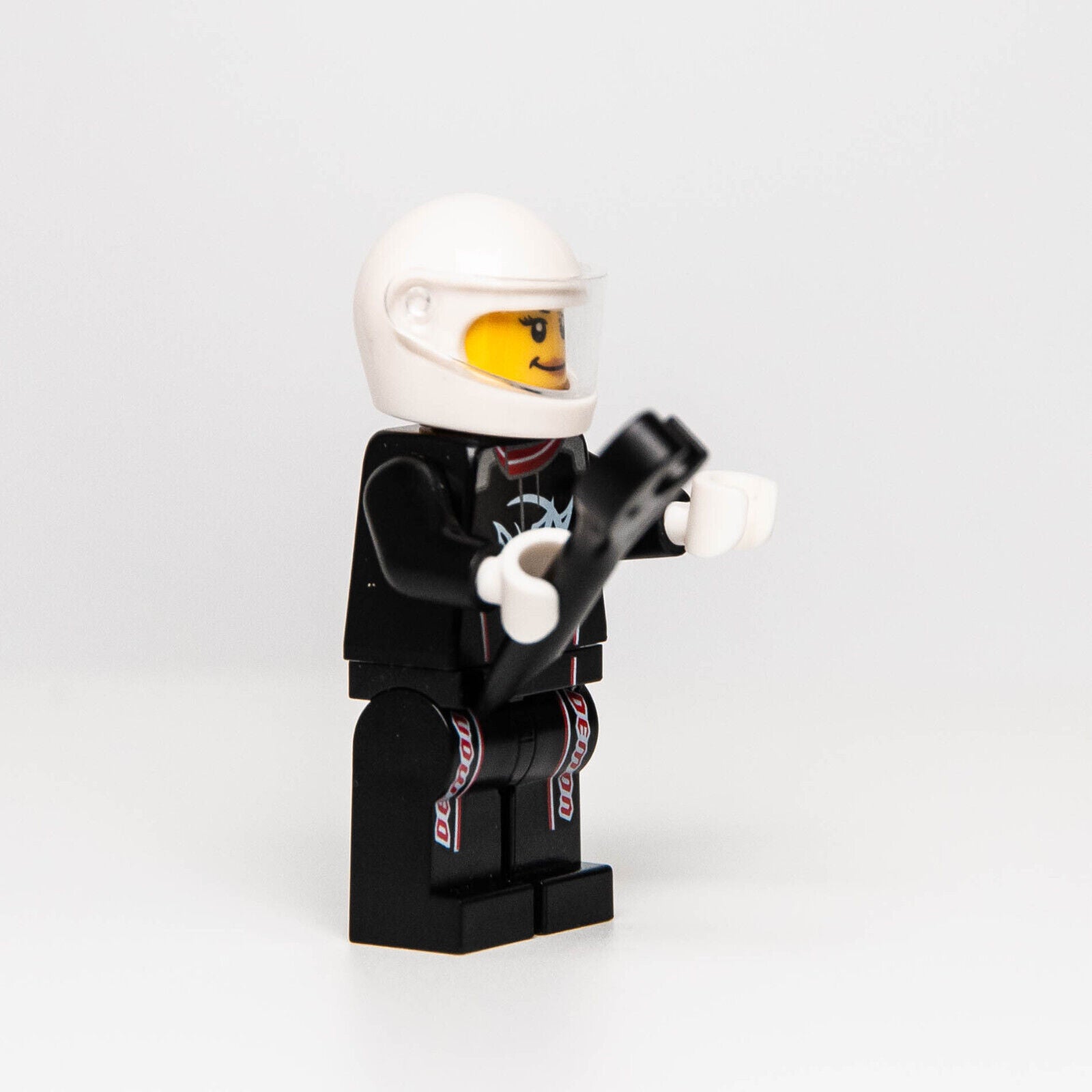 LEGO 2018 Dodge Challenger SRT Demon Driver, Female Minifigure (sc076) - StudBee