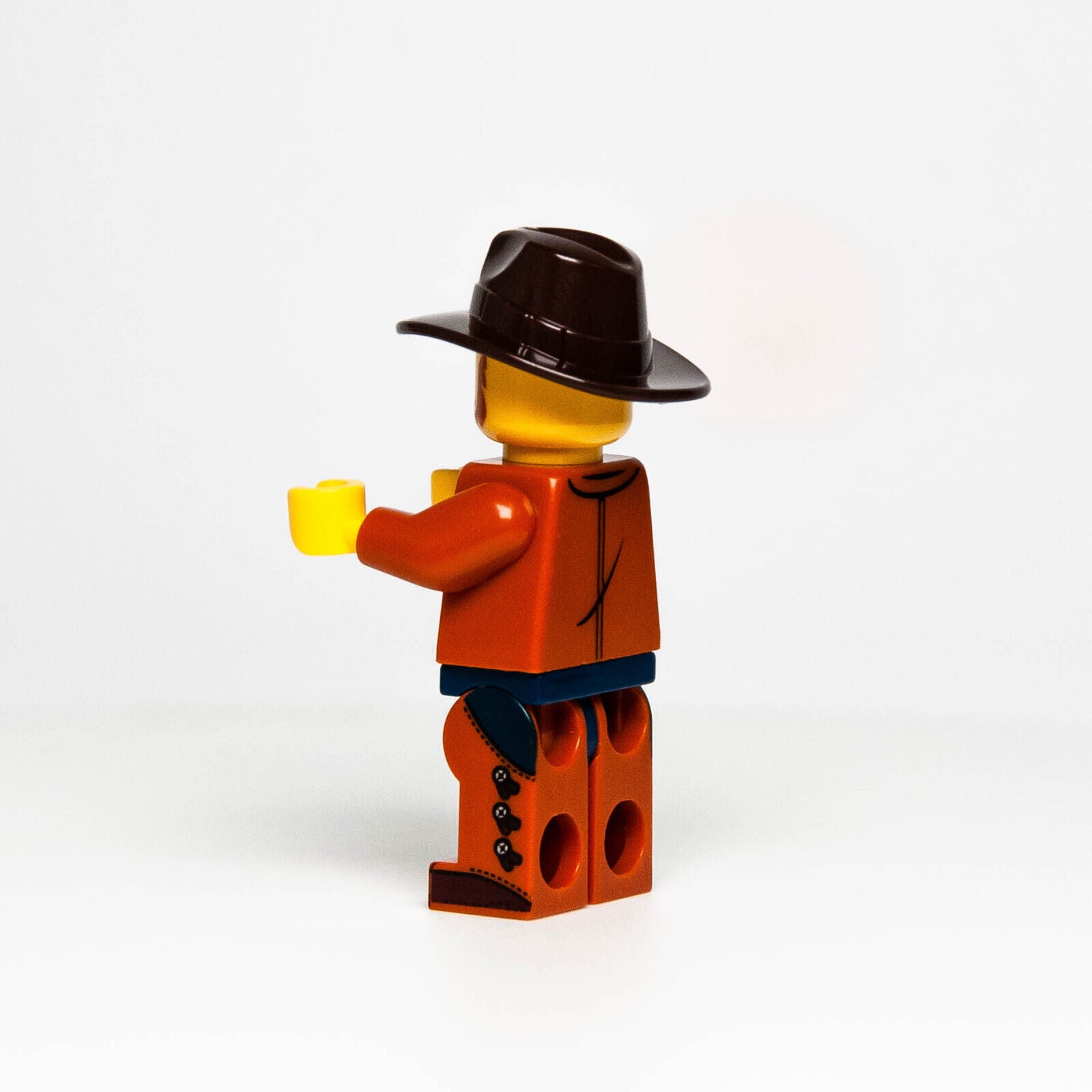 New LEGO 2024 BAM Minifigure - Western Cowboy in Chaps, Whip